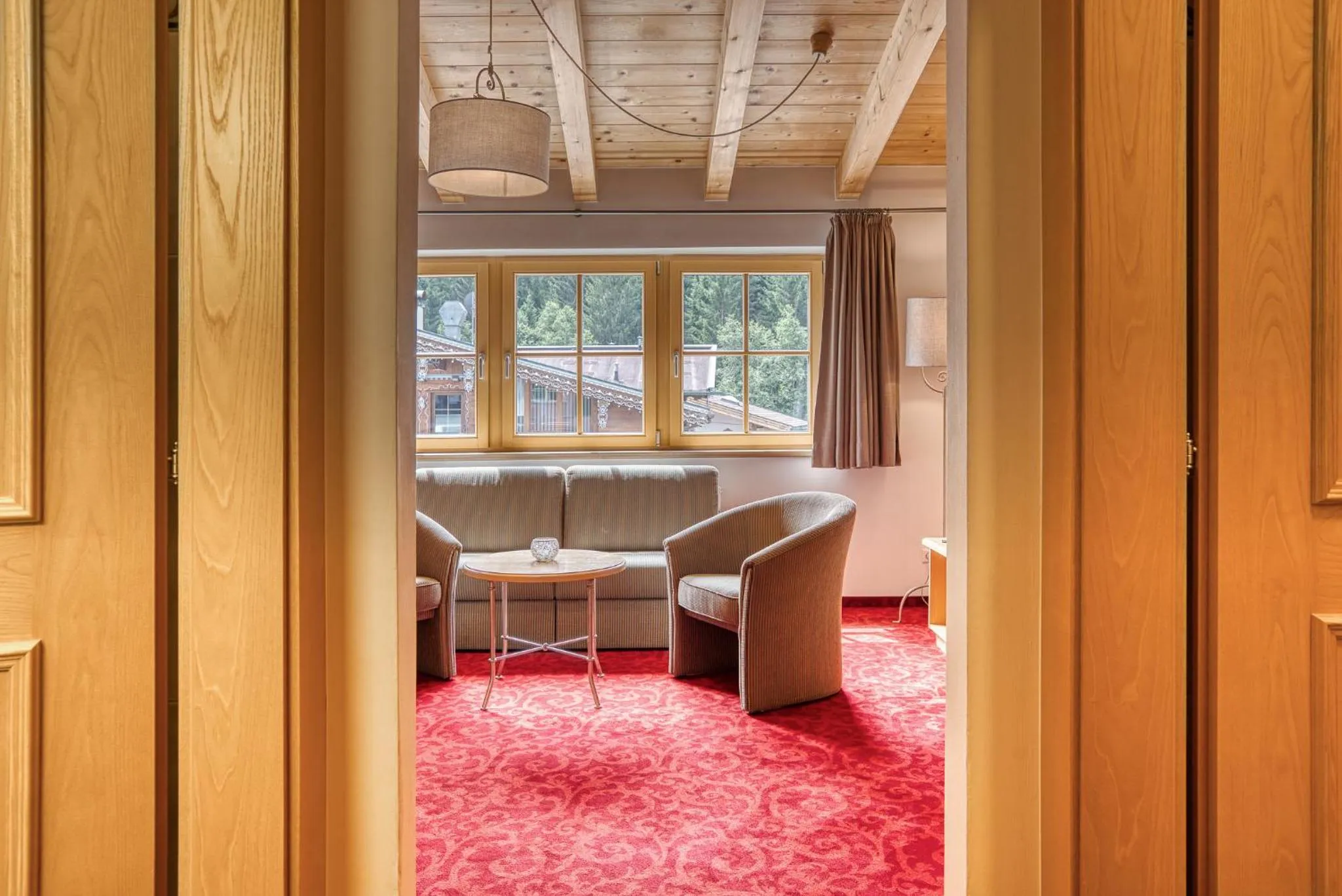 Seating area in SonnenHOF hotel gerlos centrum