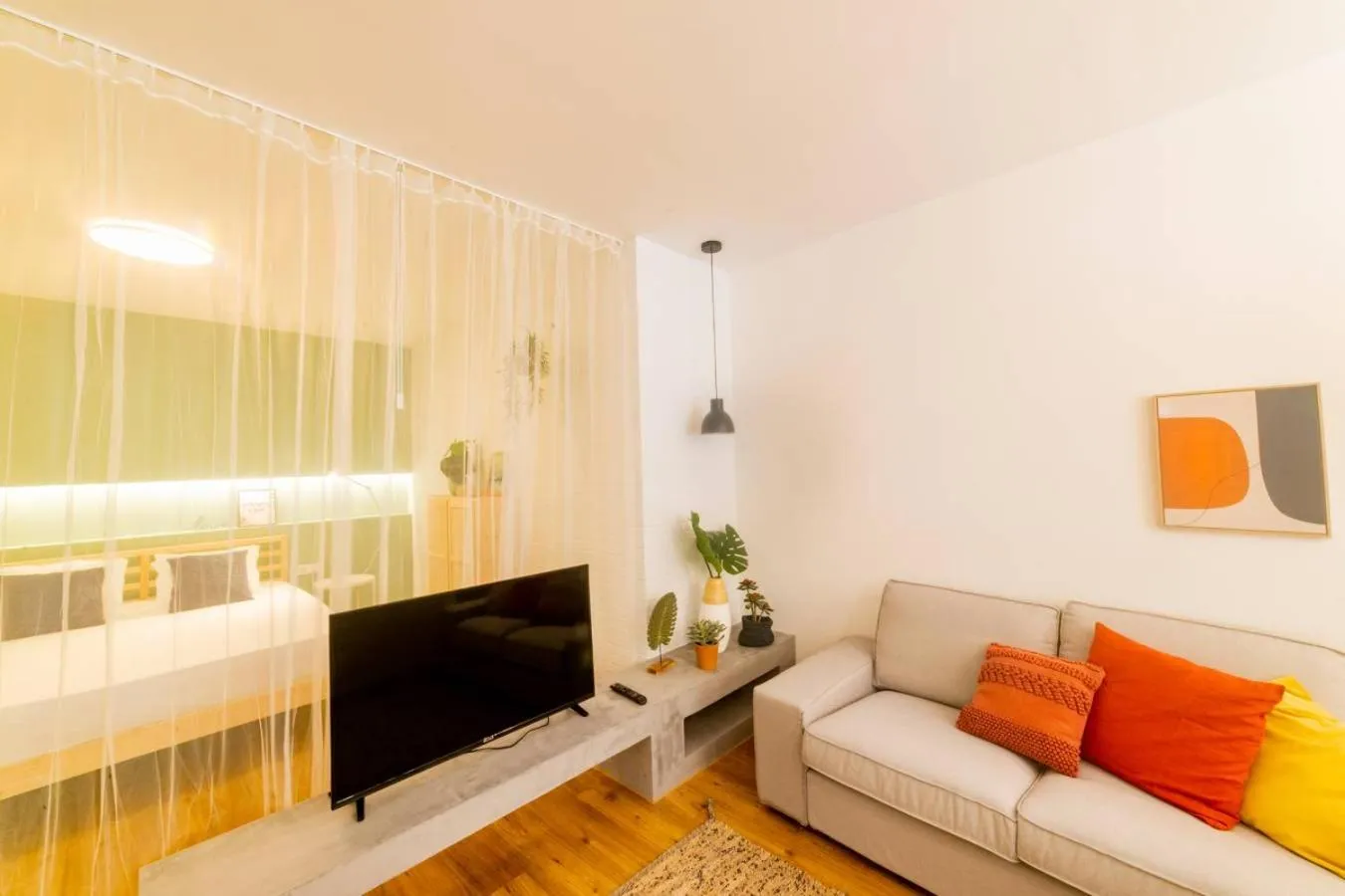 Living room in Faro Central - Holiday Apartments