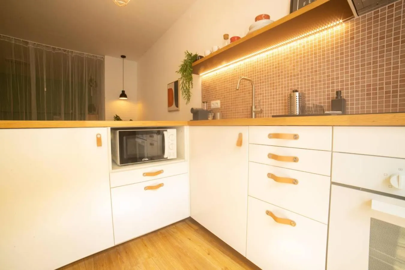 Kitchen or kitchenette in Faro Central - Holiday Apartments