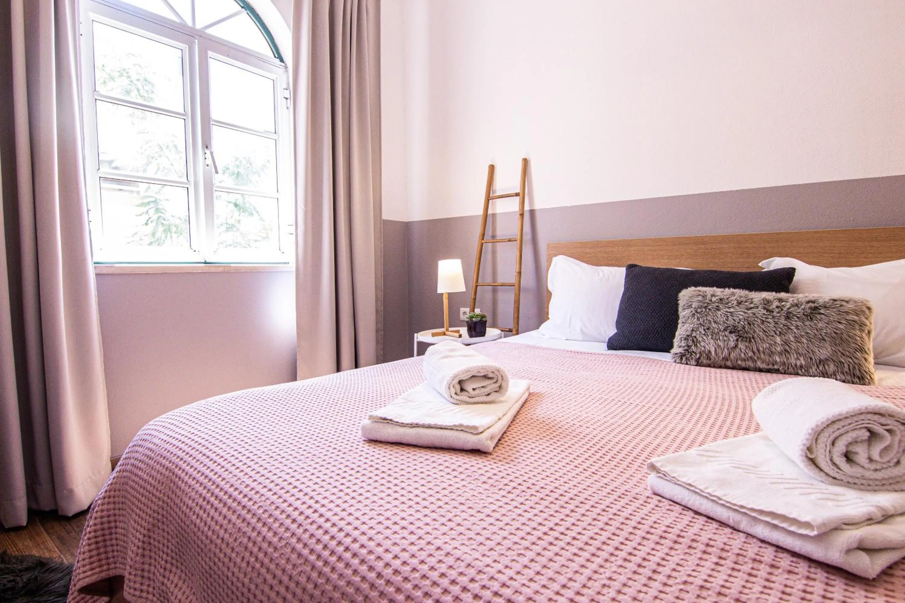 Bed in Faro Central - Holiday Apartments