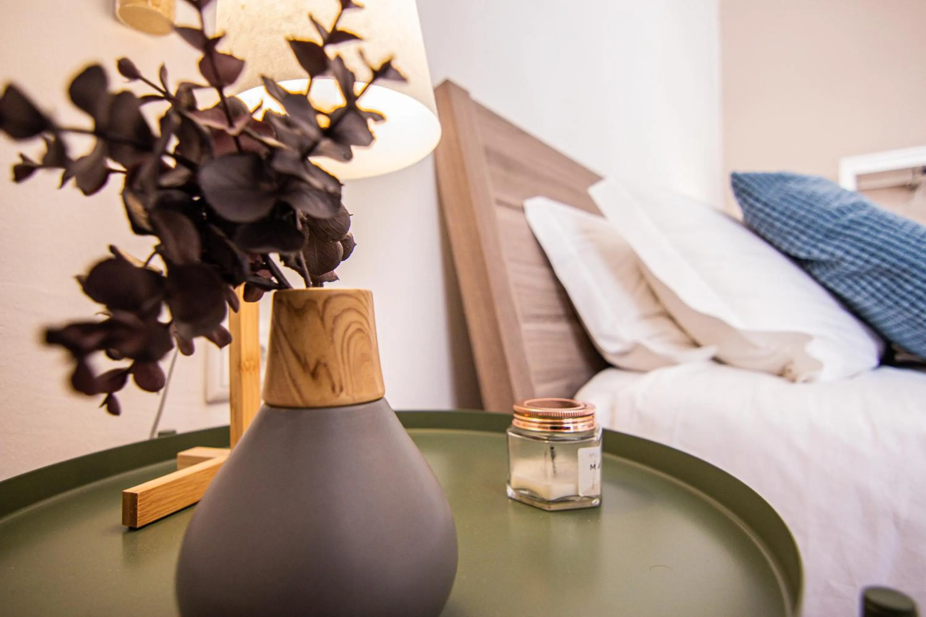 Bedroom, Bed in Faro Central - Holiday Apartments