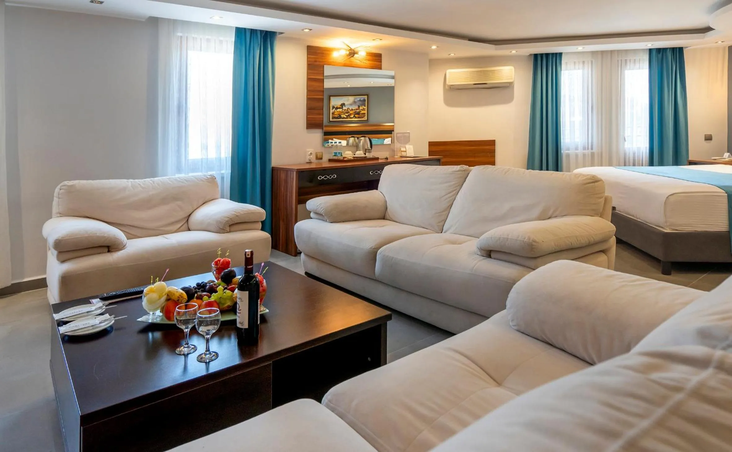 Living room in SIGNATURE GARDEN AVANOS Hotel & SPA