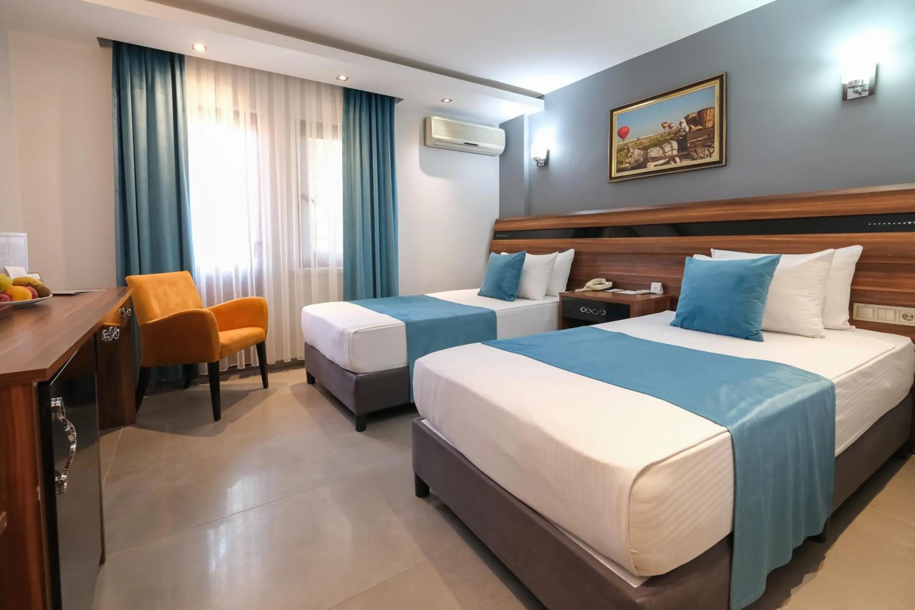 Bed in SIGNATURE GARDEN AVANOS Hotel & SPA