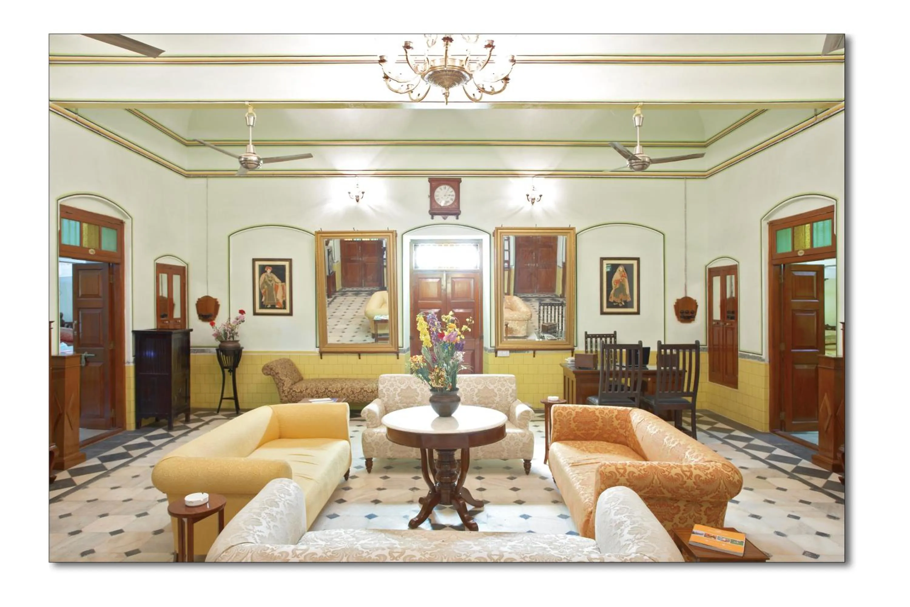 Seating area in Koolwal Kothi Zinc Journey by The Fern, Nawalgarh, Rajasthan