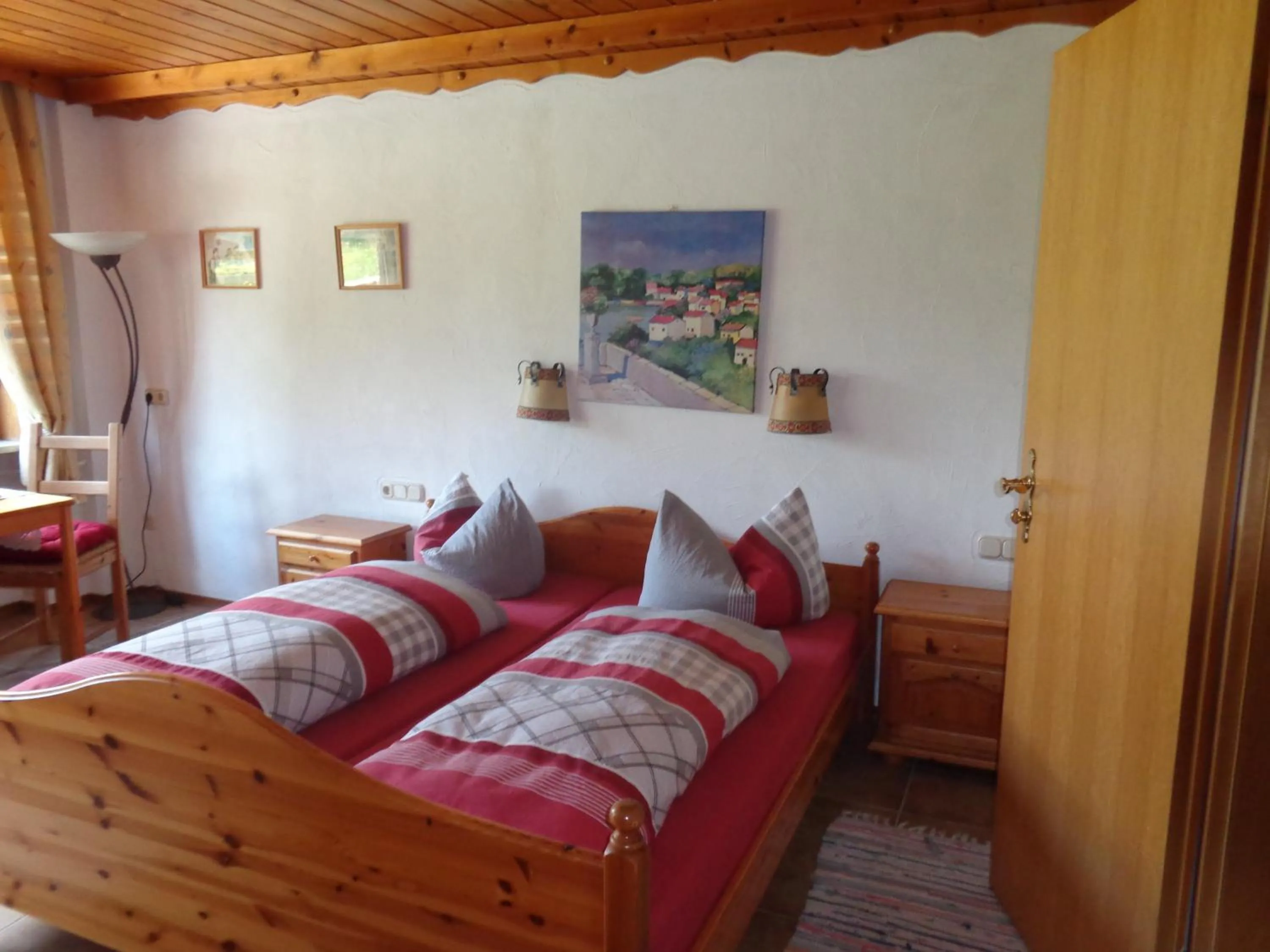 Bed in Gästehaus Eschenhof
