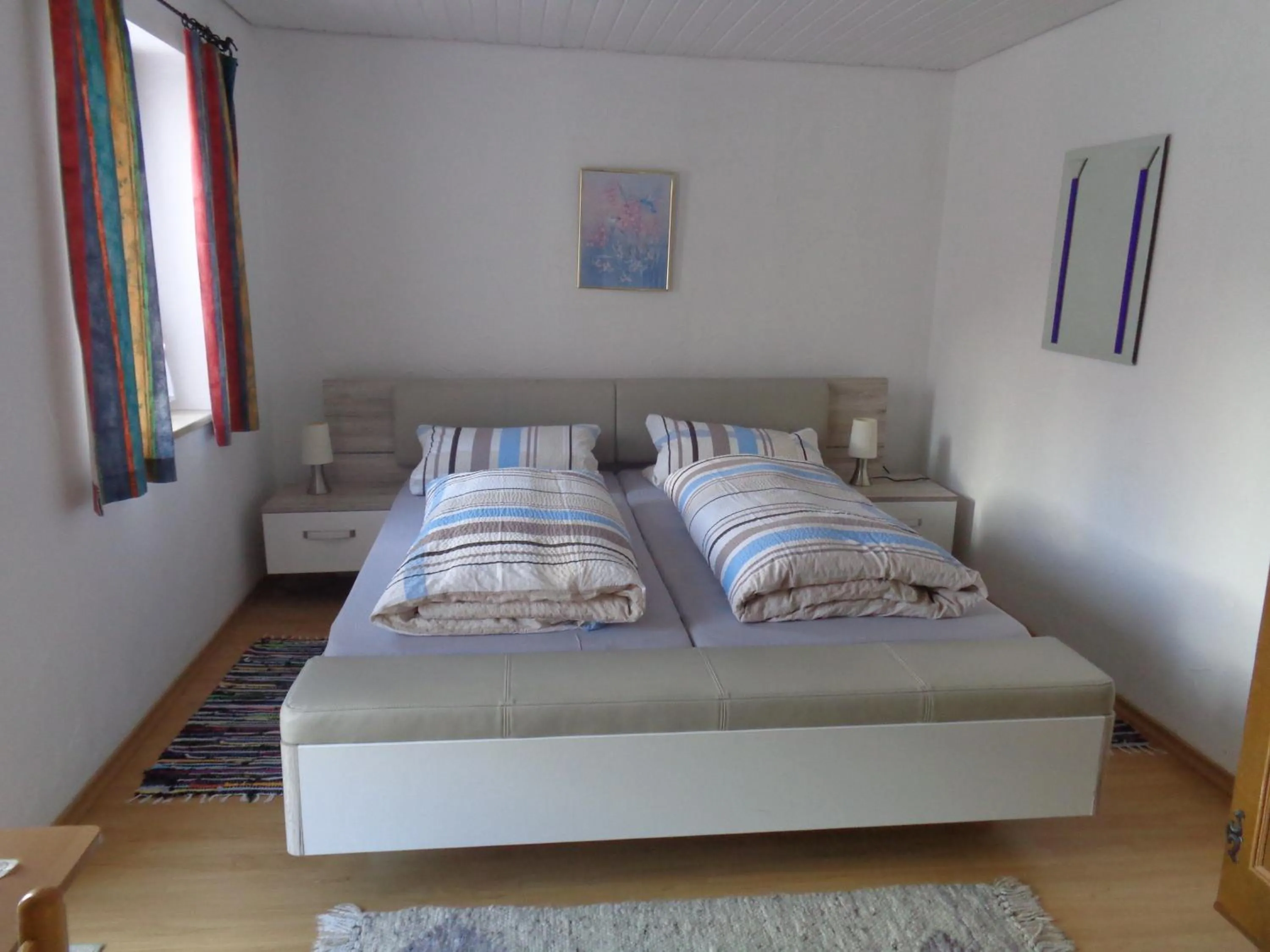 Bed in Gästehaus Eschenhof