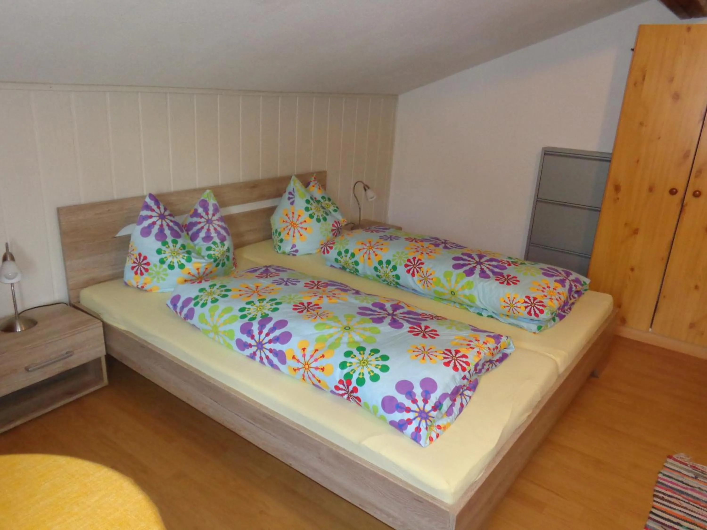 Bed in Gästehaus Eschenhof