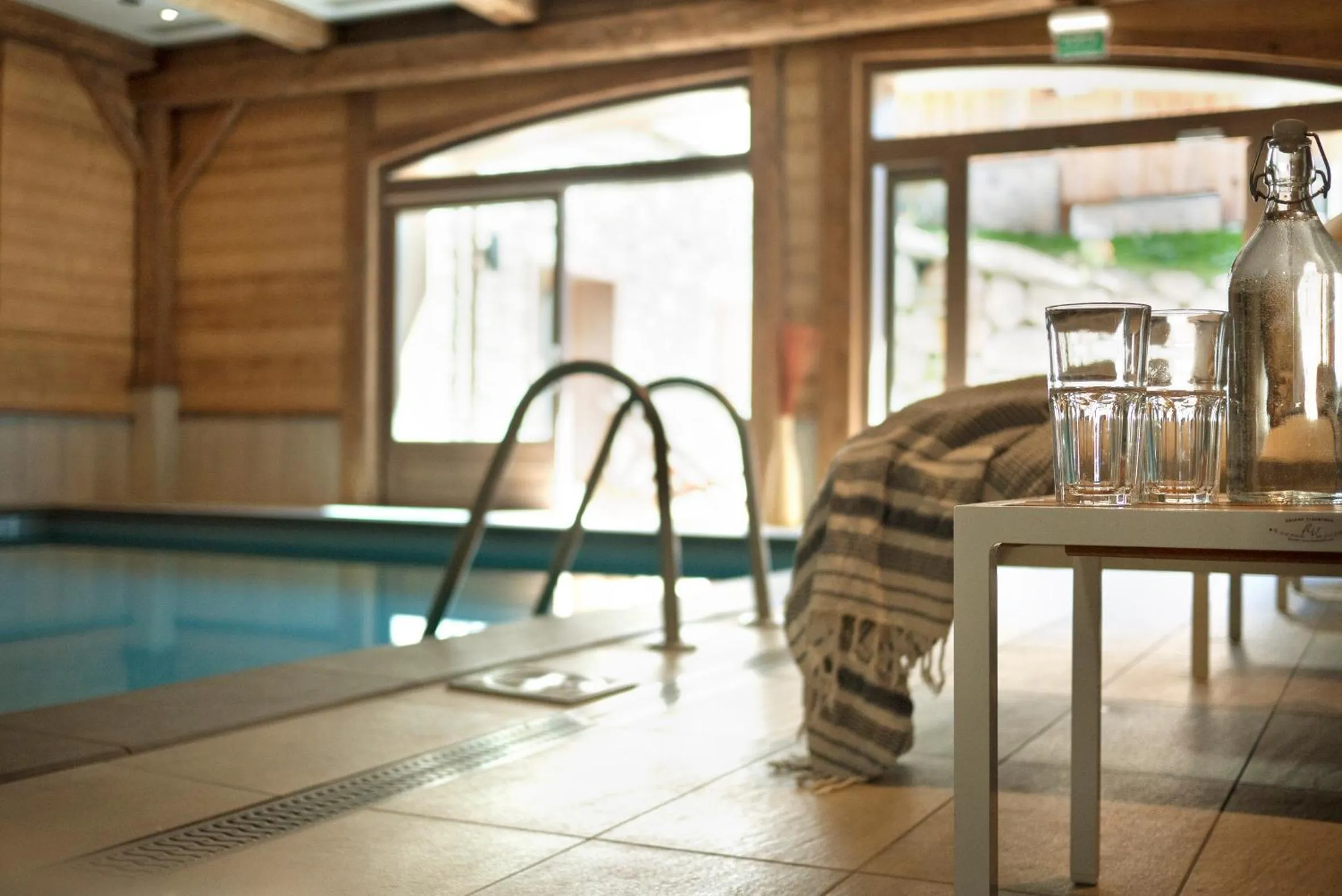 Swimming pool in CGH Résidences & Spas Le Ruitor