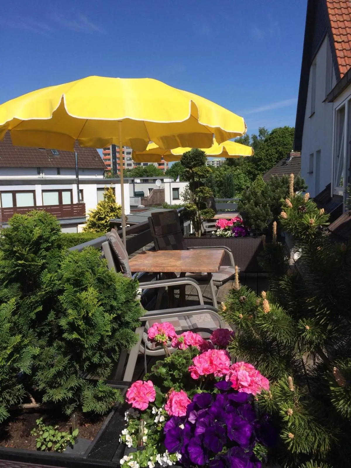 Balcony/Terrace in Hotel Gode Wind