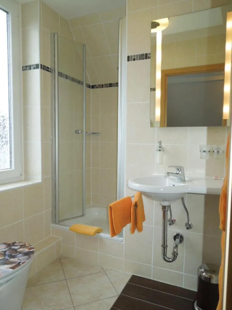 Bathroom in Hotel Gode Wind