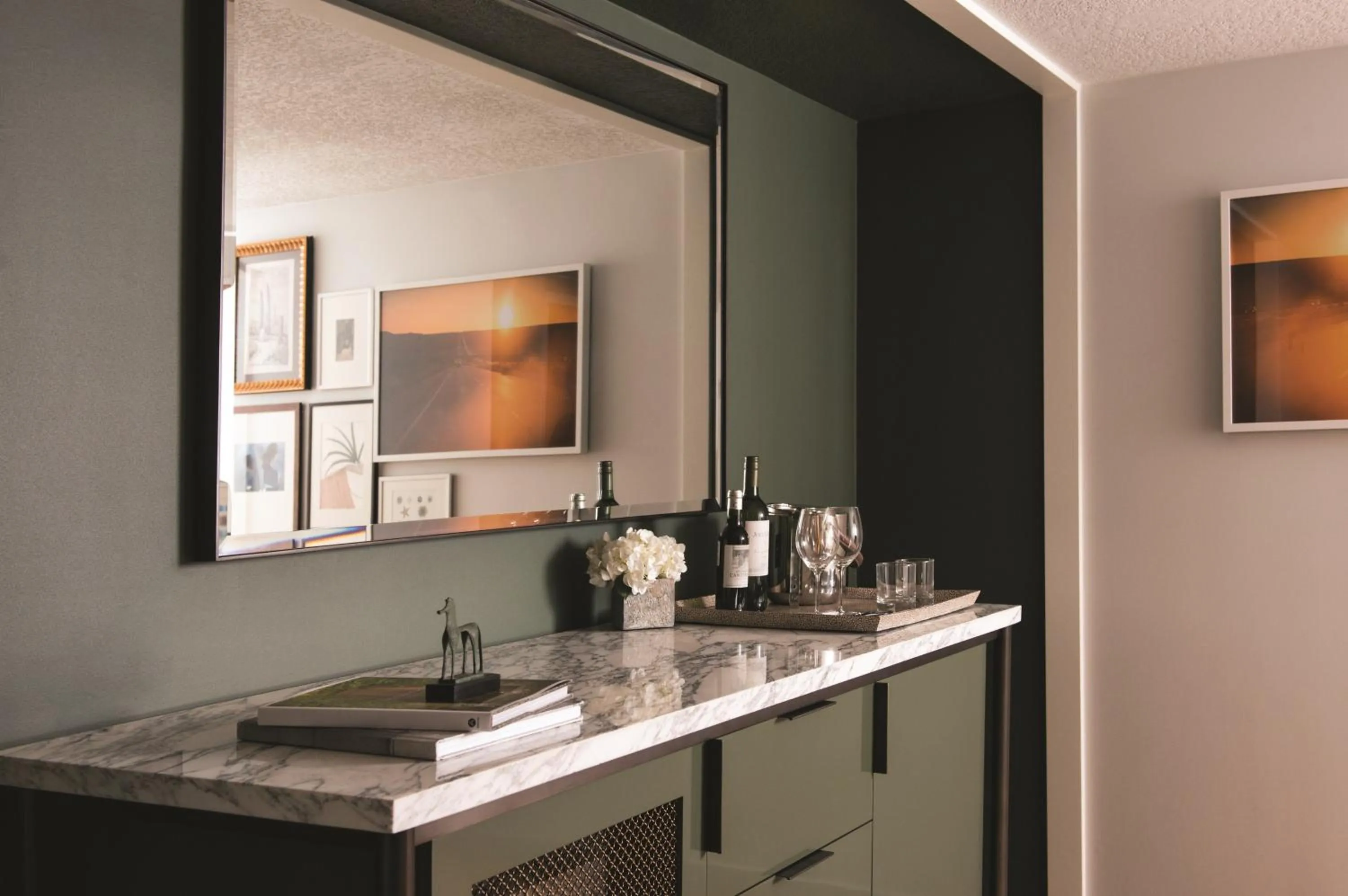 Bedroom in Park MGM Las Vegas