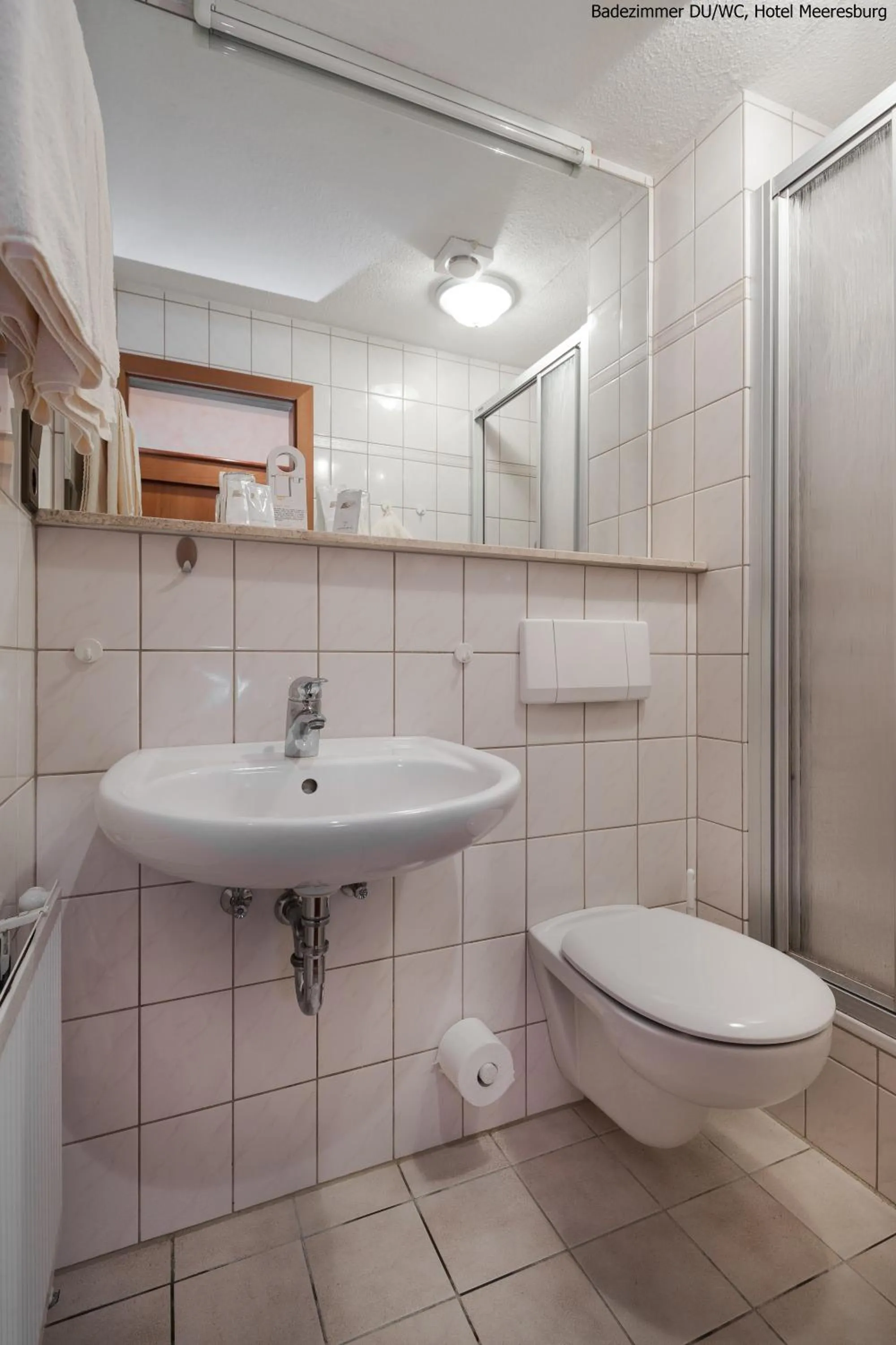 Toilet in Hotel Meeresburg