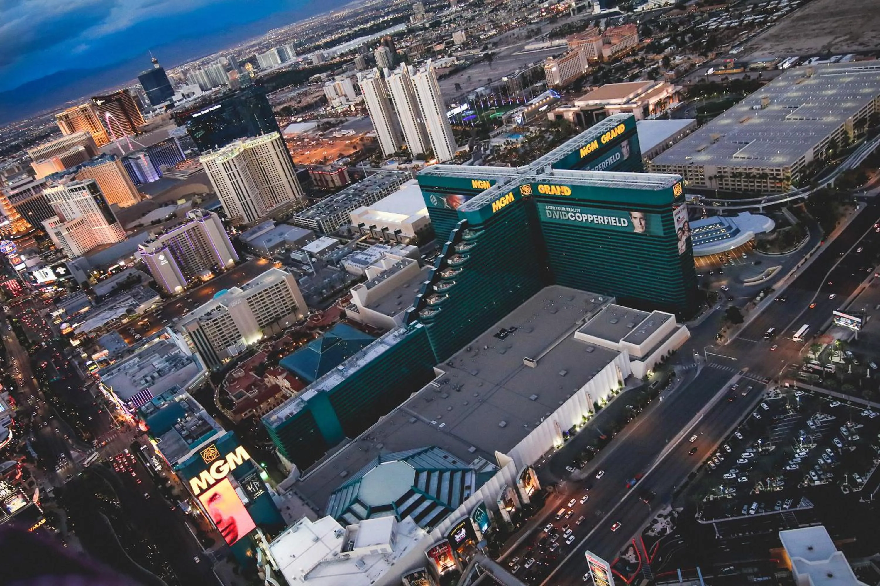 Property building in MGM Grand