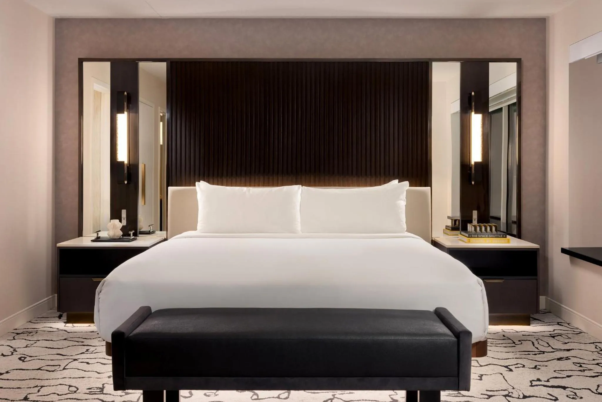 Photo of the whole room, Bed in MGM Grand