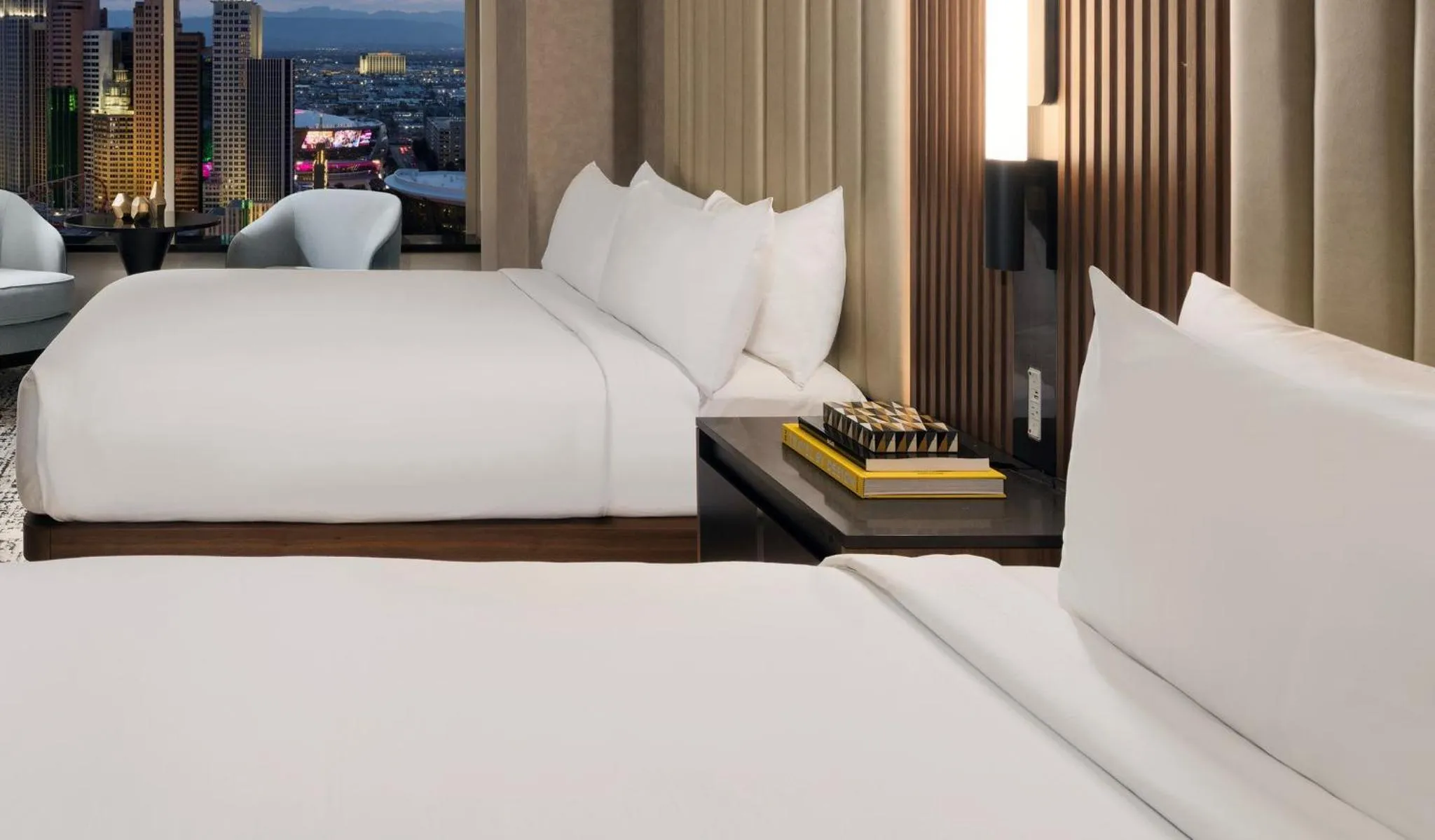 Photo of the whole room, Bed in MGM Grand