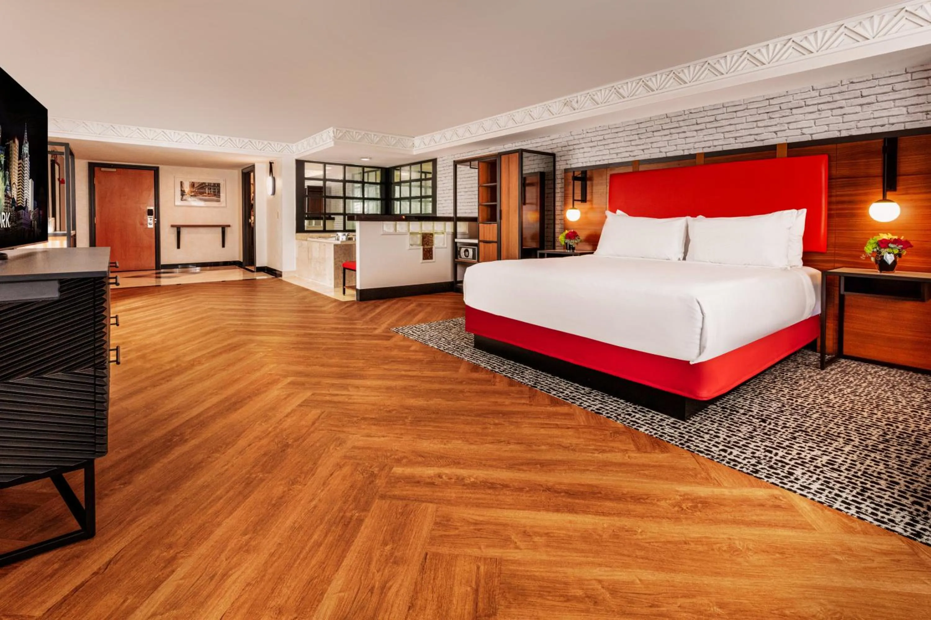 Bedroom, Bed in New York-New York