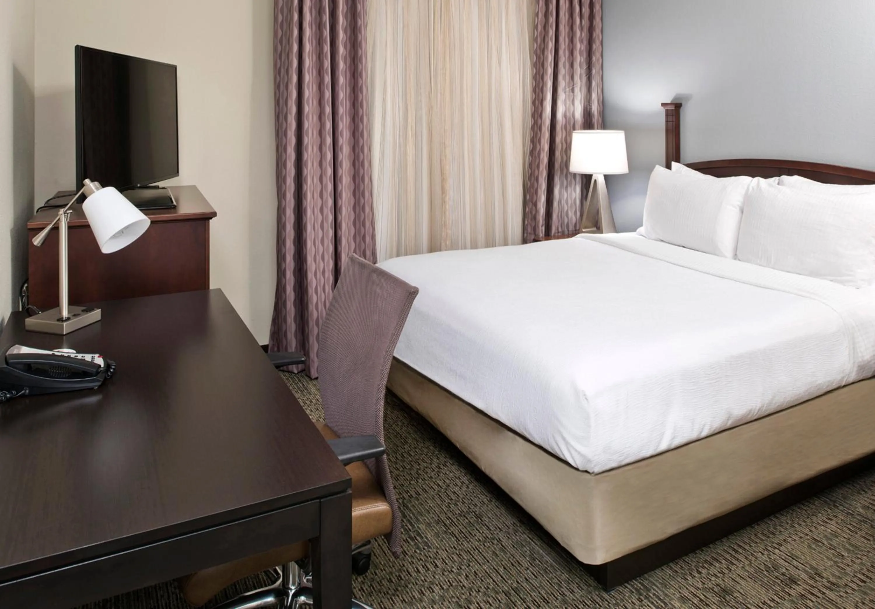 Photo of the whole room, Bed in Staybridge Suites - Charlotte Ballantyne by IHG
