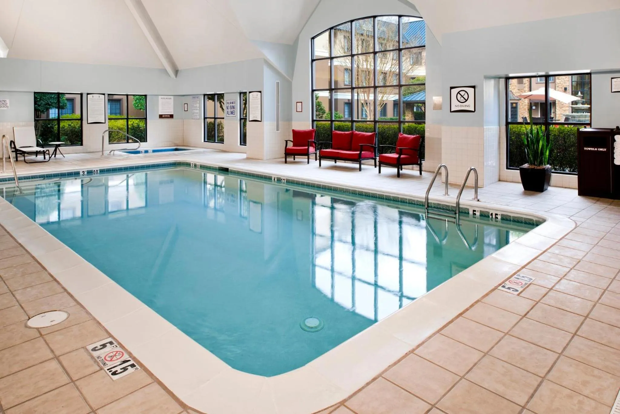 Swimming pool in Staybridge Suites - Charlotte Ballantyne by IHG