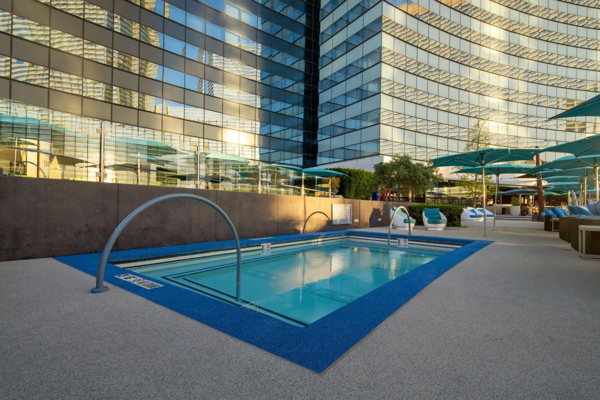 Swimming pool in Vdara Hotel & Spa at ARIA Las Vegas