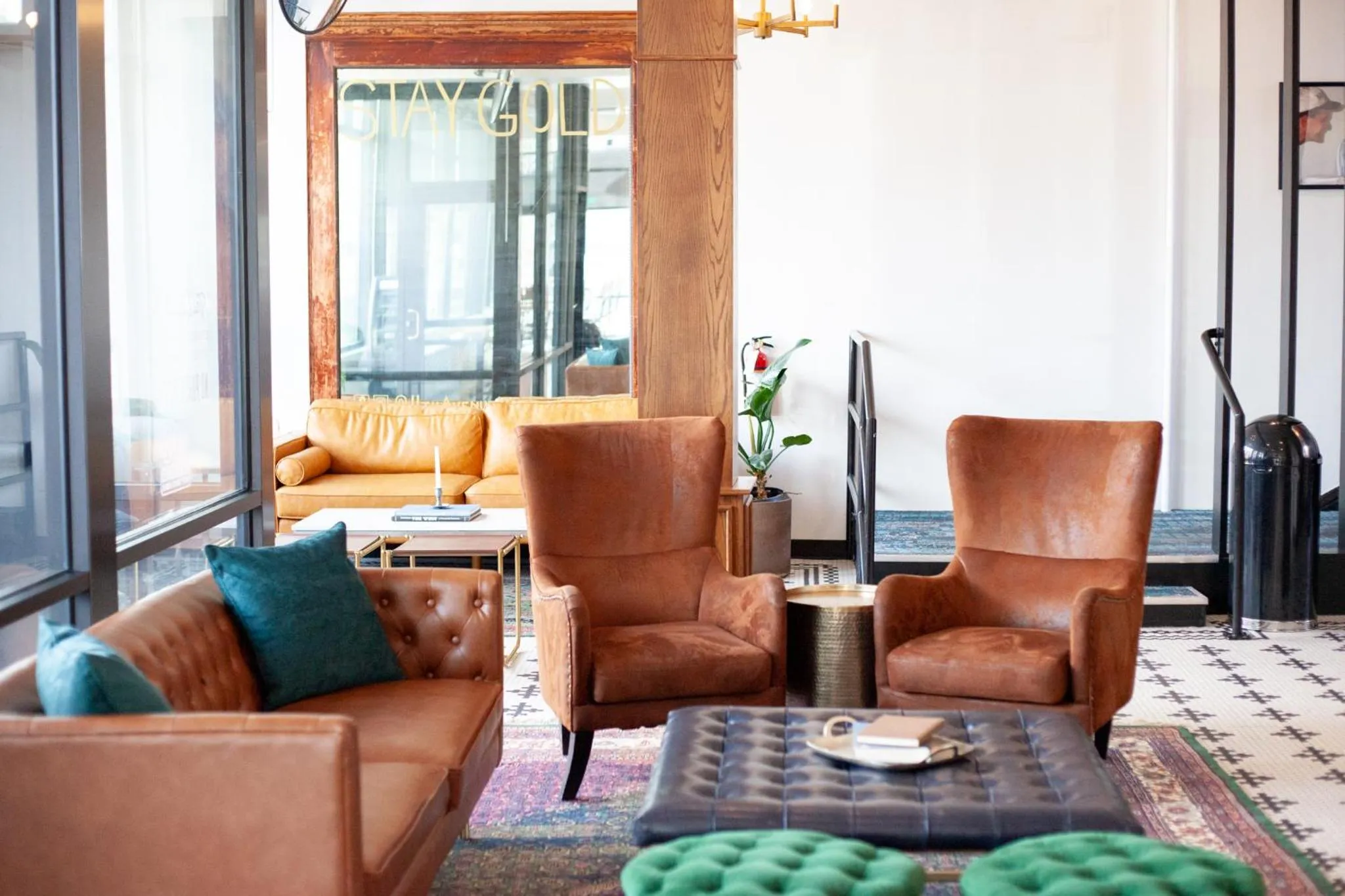 Lobby or reception in 11th Avenue Hostel