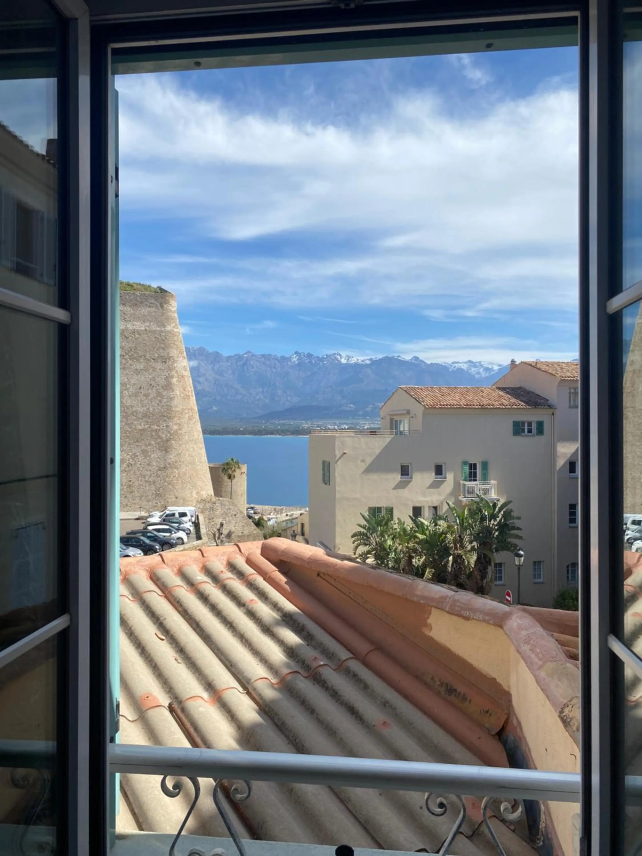 Mountain view in Hotel Belvedere