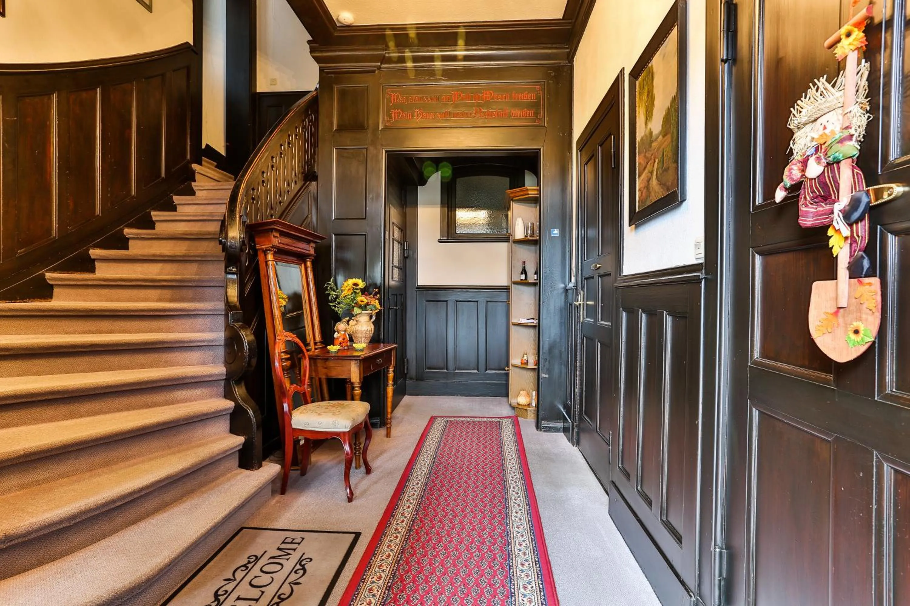 Lobby or reception in Hotel & Pension Villa Camenz