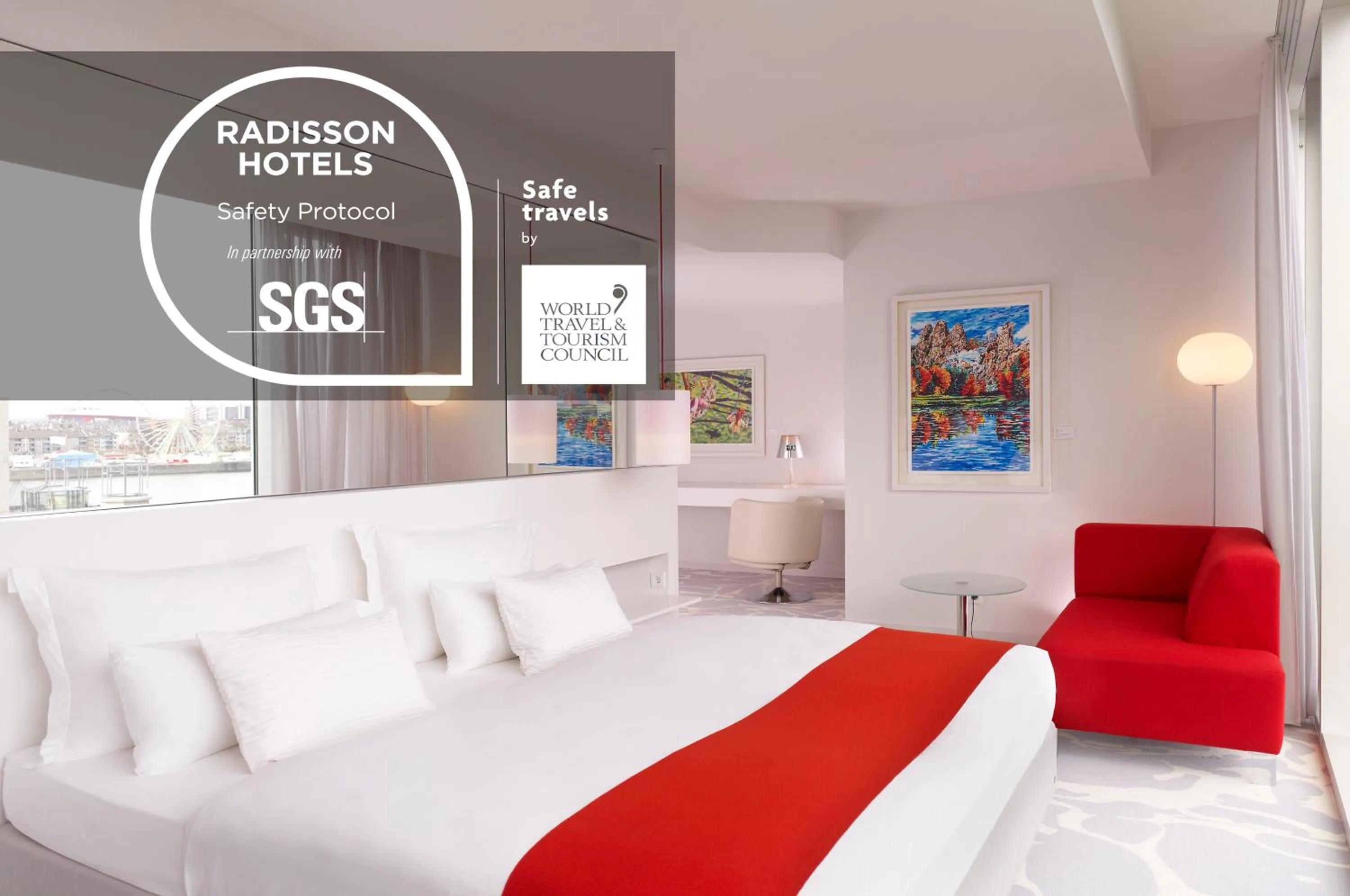 Bedroom, Bed in art'otel cologne, Powered by Radisson Hotels