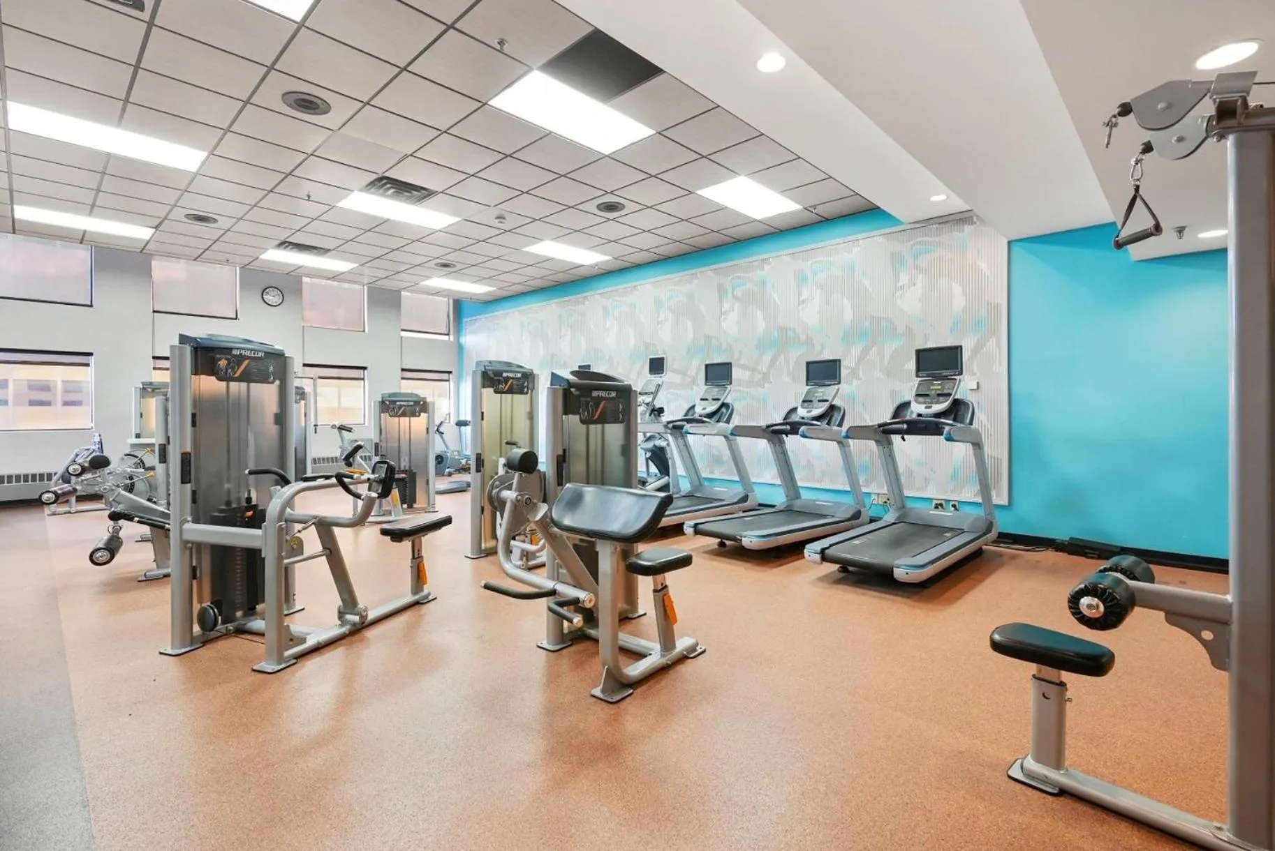 Fitness centre/facilities in Crowne Plaza Suites MSP Airport - Mall of America by IHG