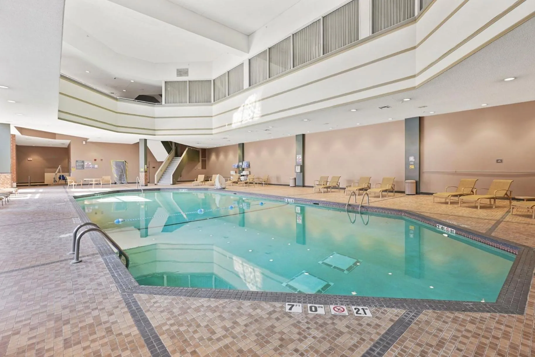 Swimming pool in Crowne Plaza Suites MSP Airport - Mall of America by IHG