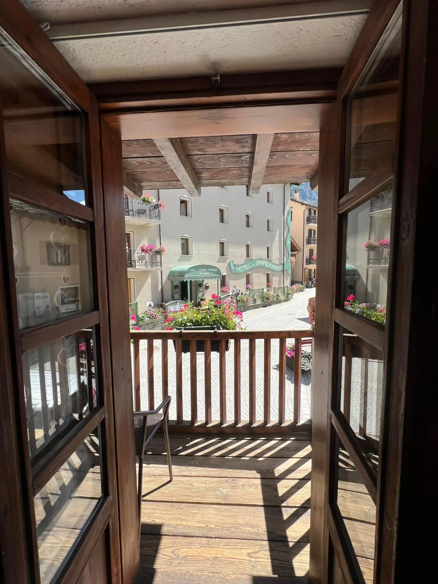 View (from property/room) in Hotel Du Grand Paradis - 1899 Auberge Boutique