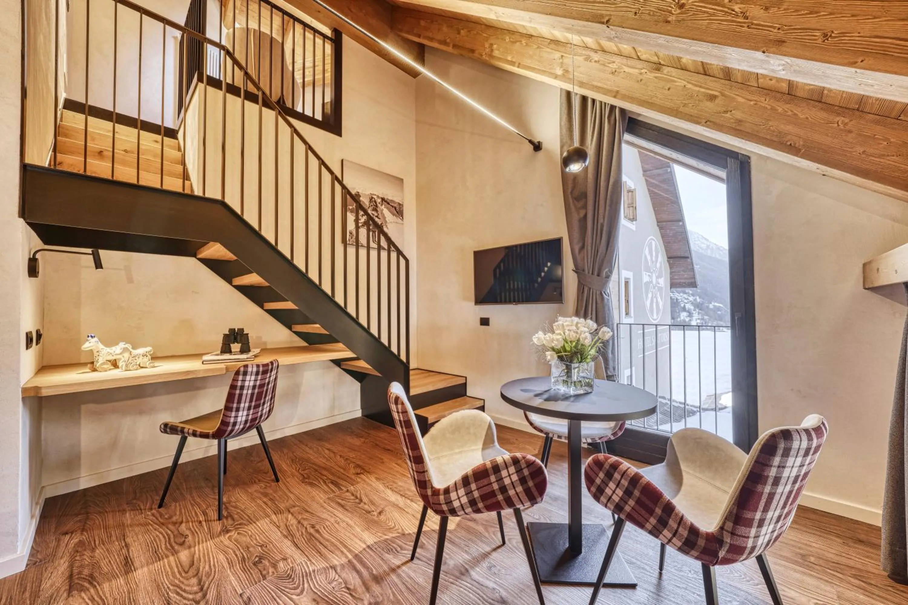 Bedroom in Hotel Sant'Orso - Mountain Lodge & Spa