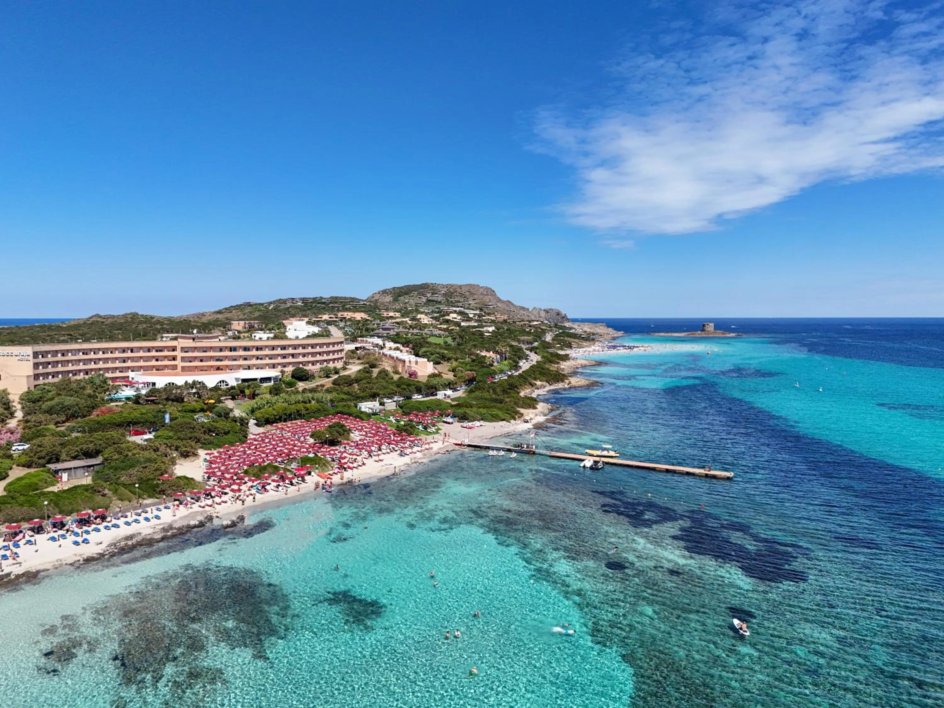 Beach in Club Esse Roccaruja