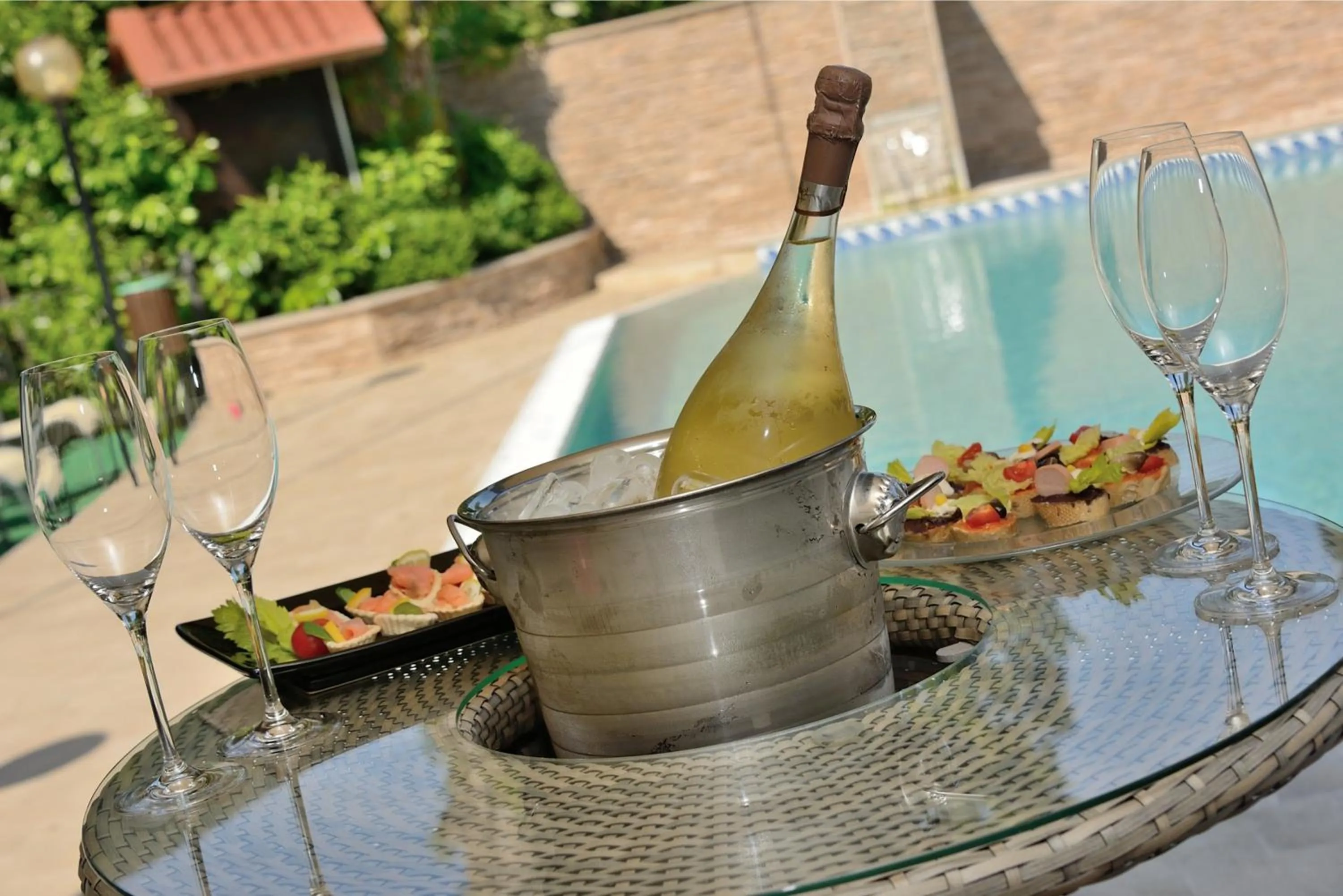 Swimming pool in Guesia Village Hotel e Spa