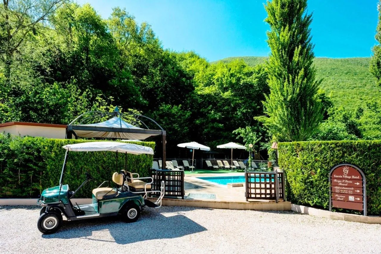 Swimming pool in Guesia Village Hotel e Spa