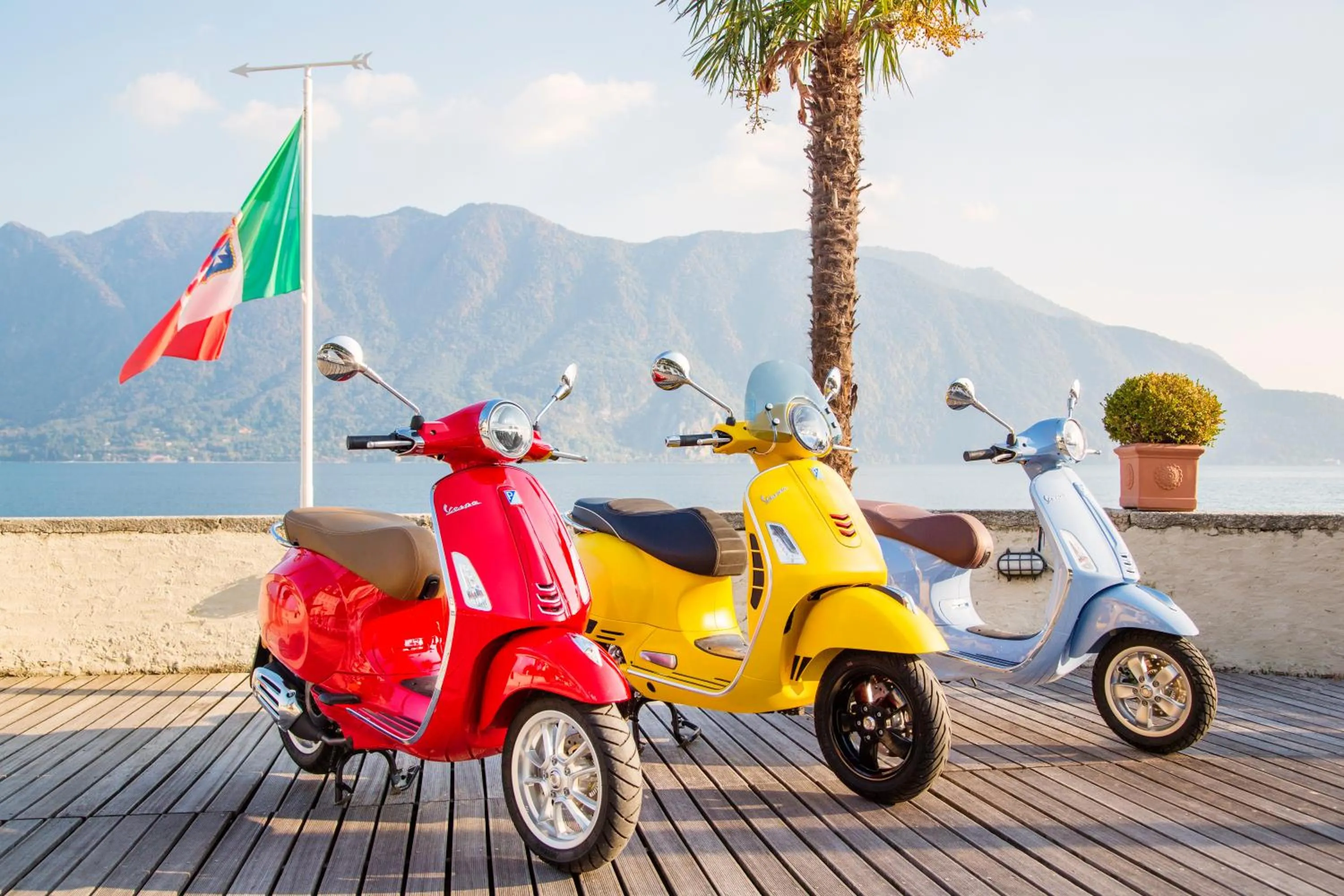 Natural landscape in Hotel Ghiffa