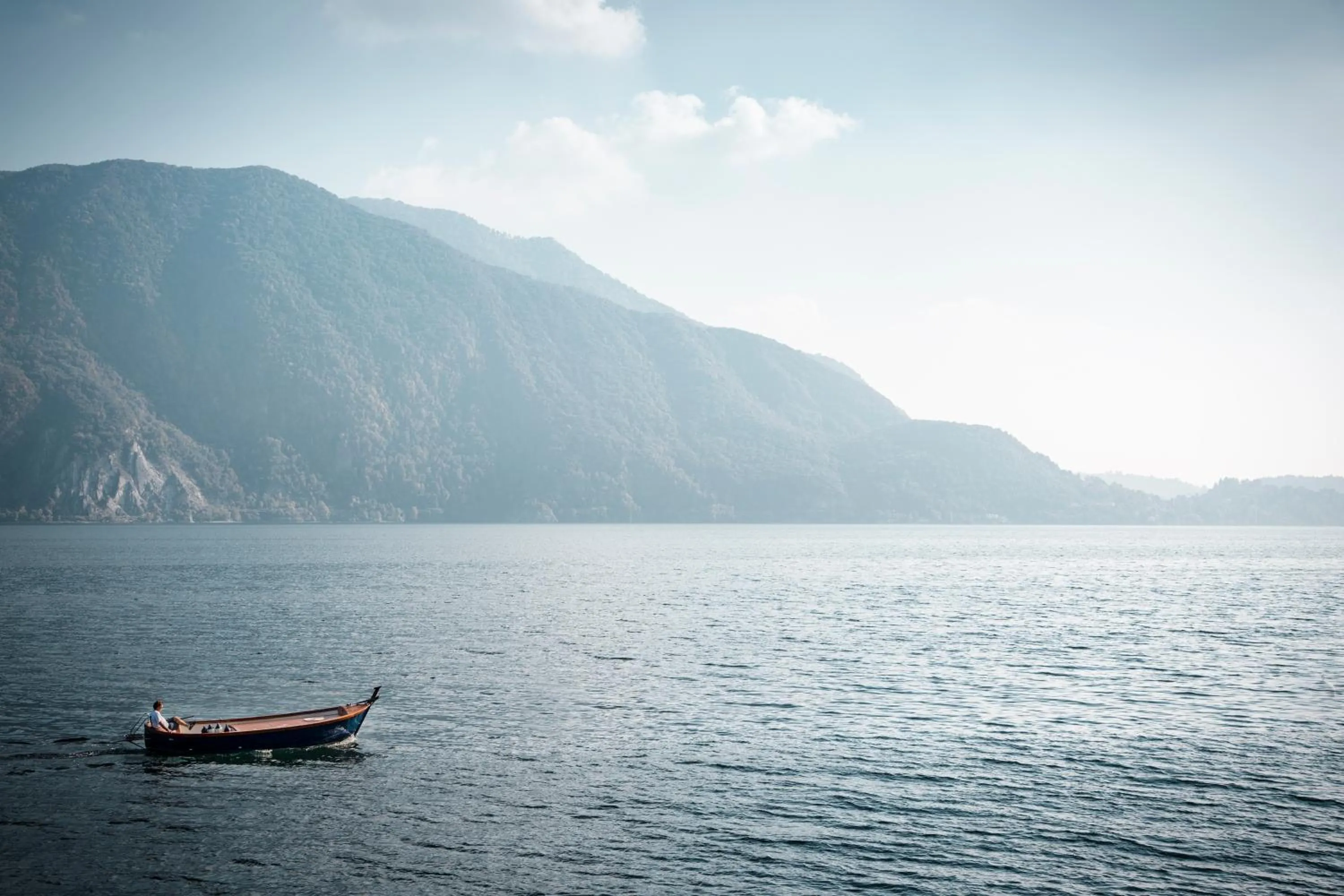 Lake view in Hotel Ghiffa