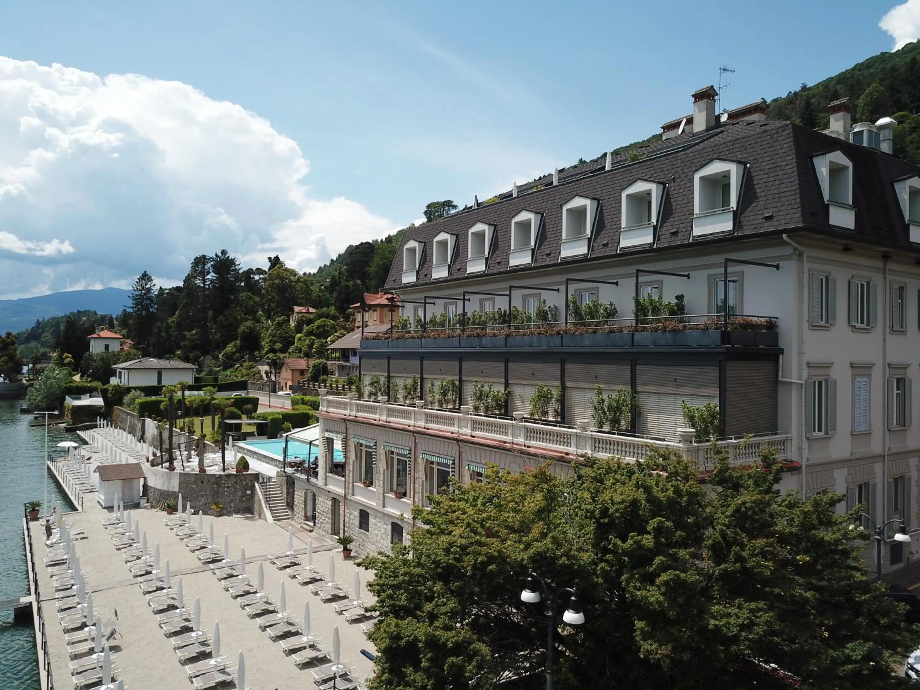 Property building in Hotel Ghiffa