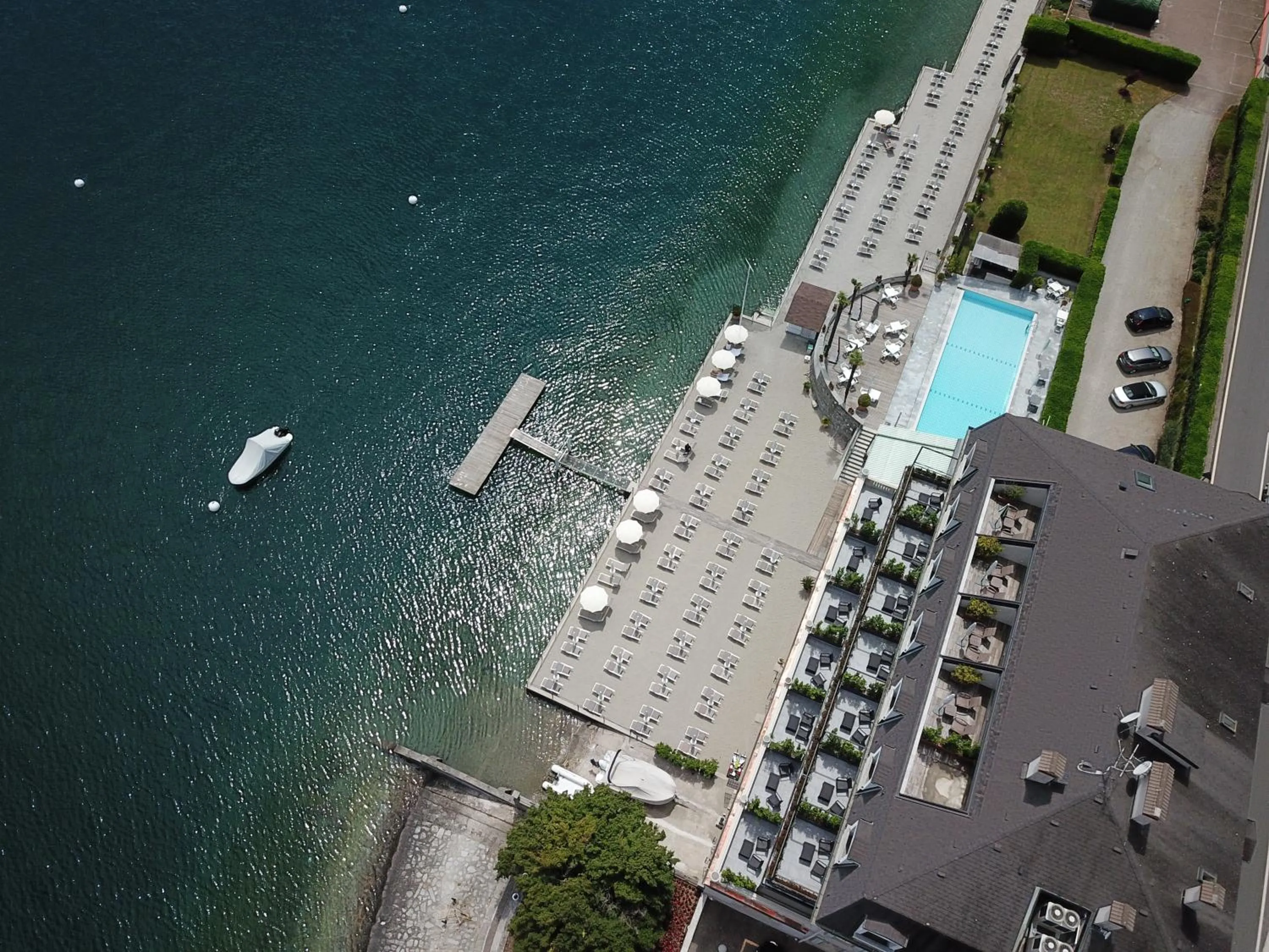 Property building in Hotel Ghiffa