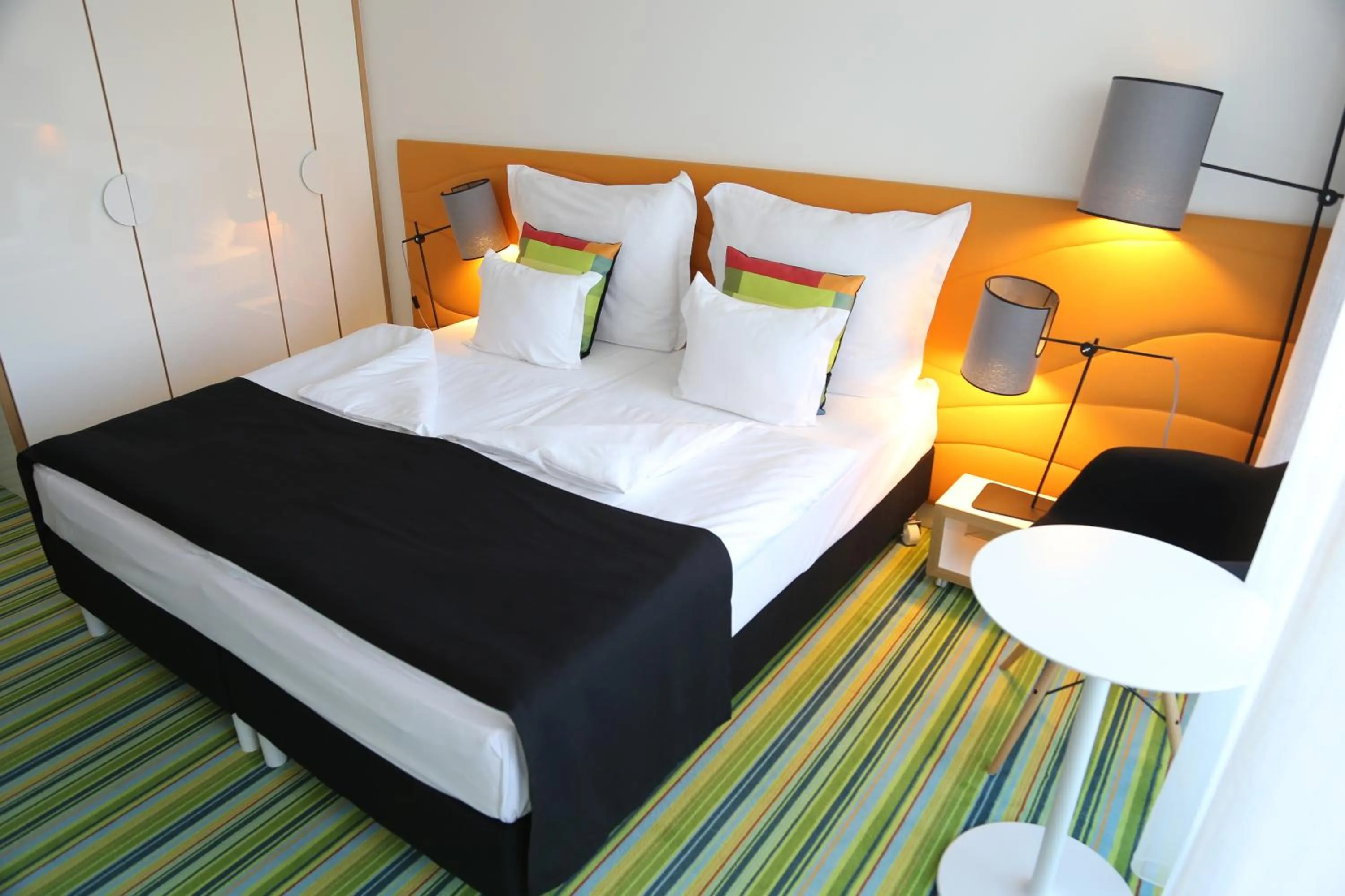 Bed in Fenyves Yacht Club Superior