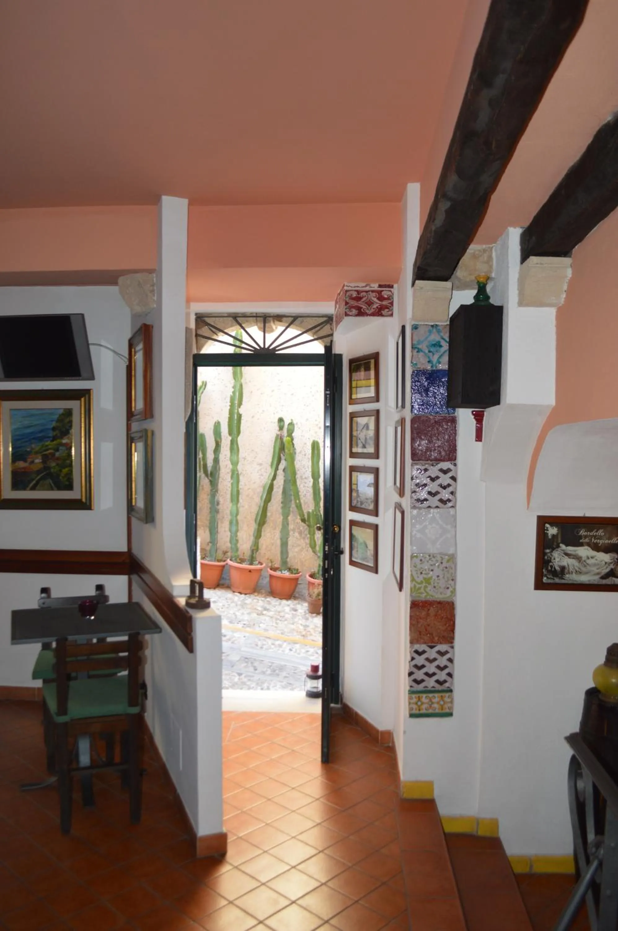 Lobby or reception in La Locandiera affittacamere