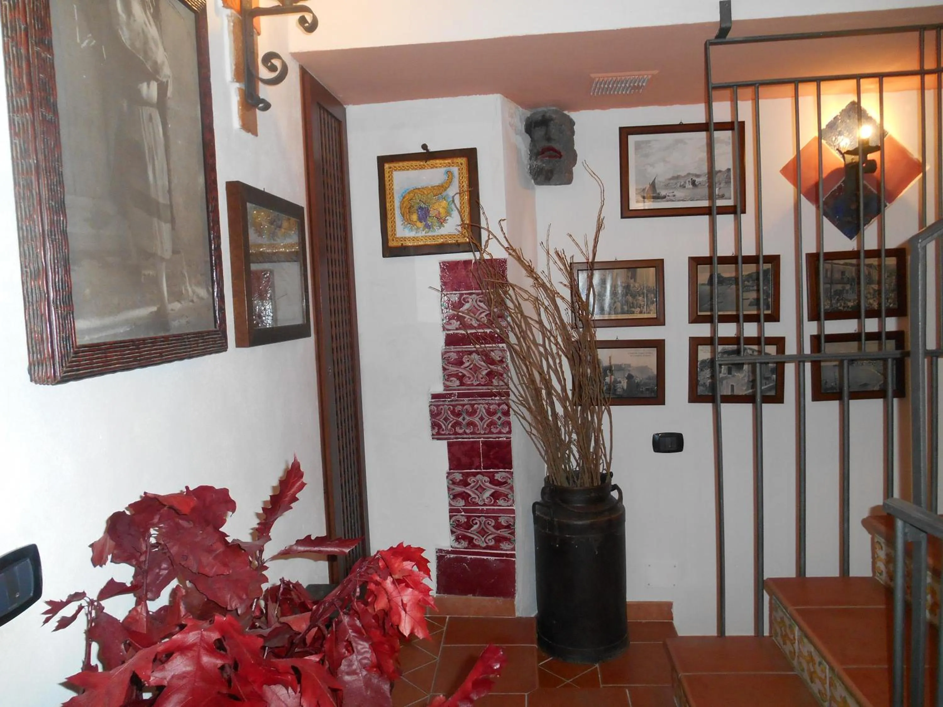 Lobby or reception in La Locandiera affittacamere