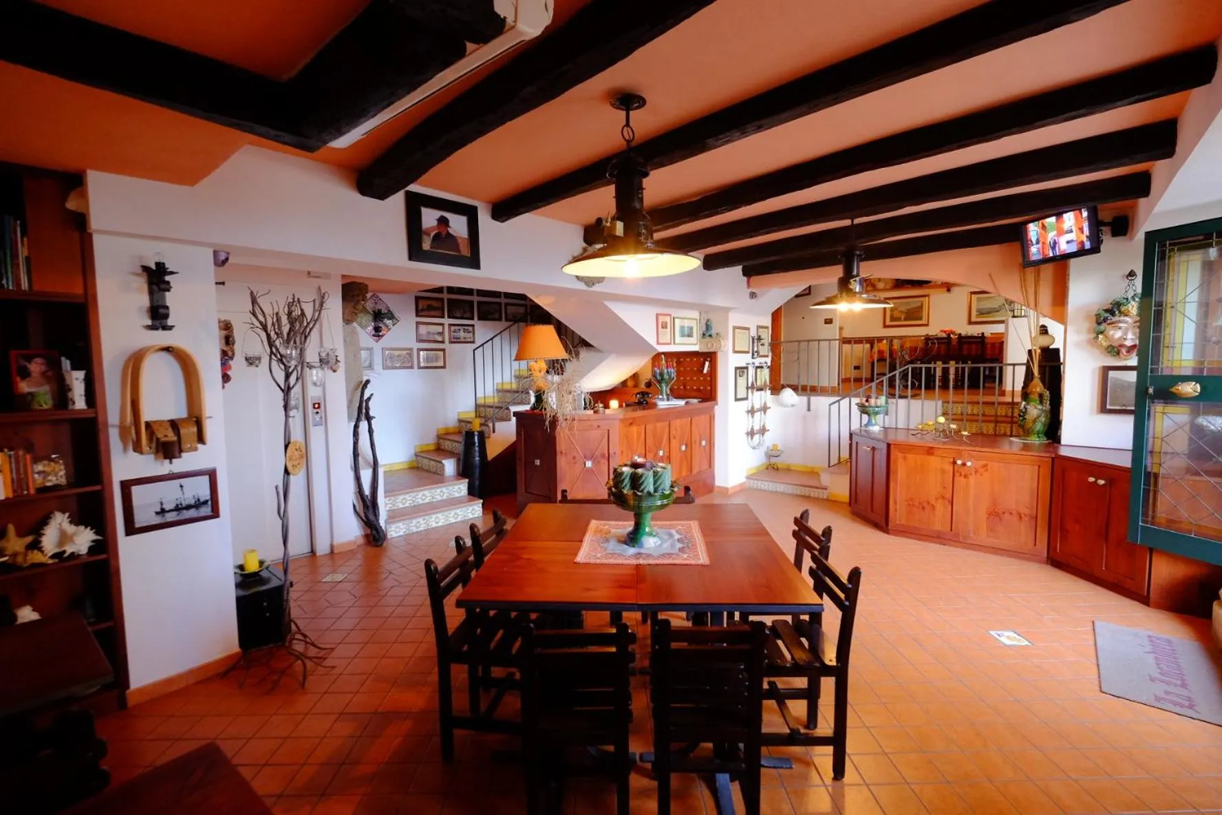 Dining area in La Locandiera affittacamere