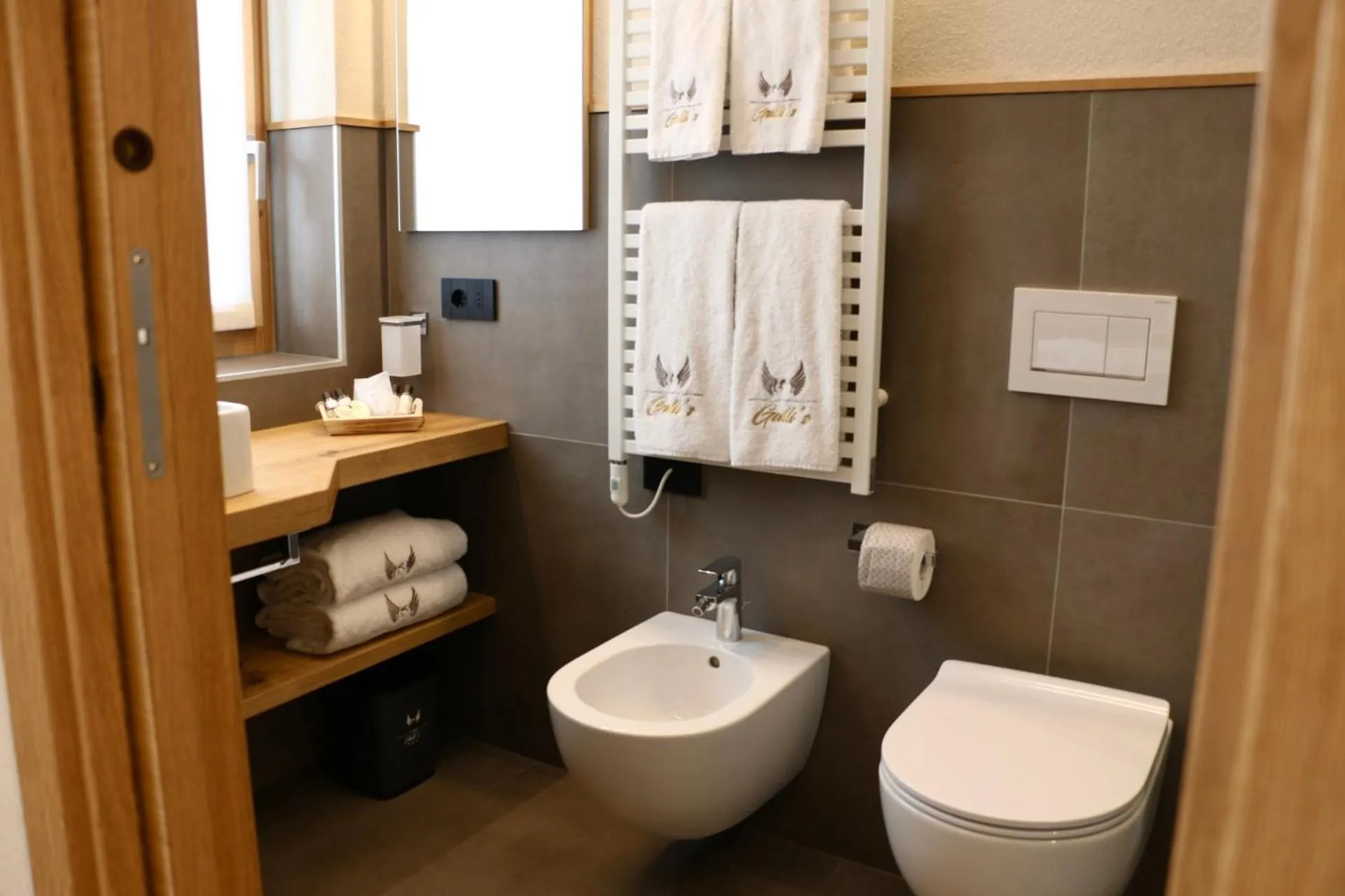 Toilet in Hotel Galli's - Centro