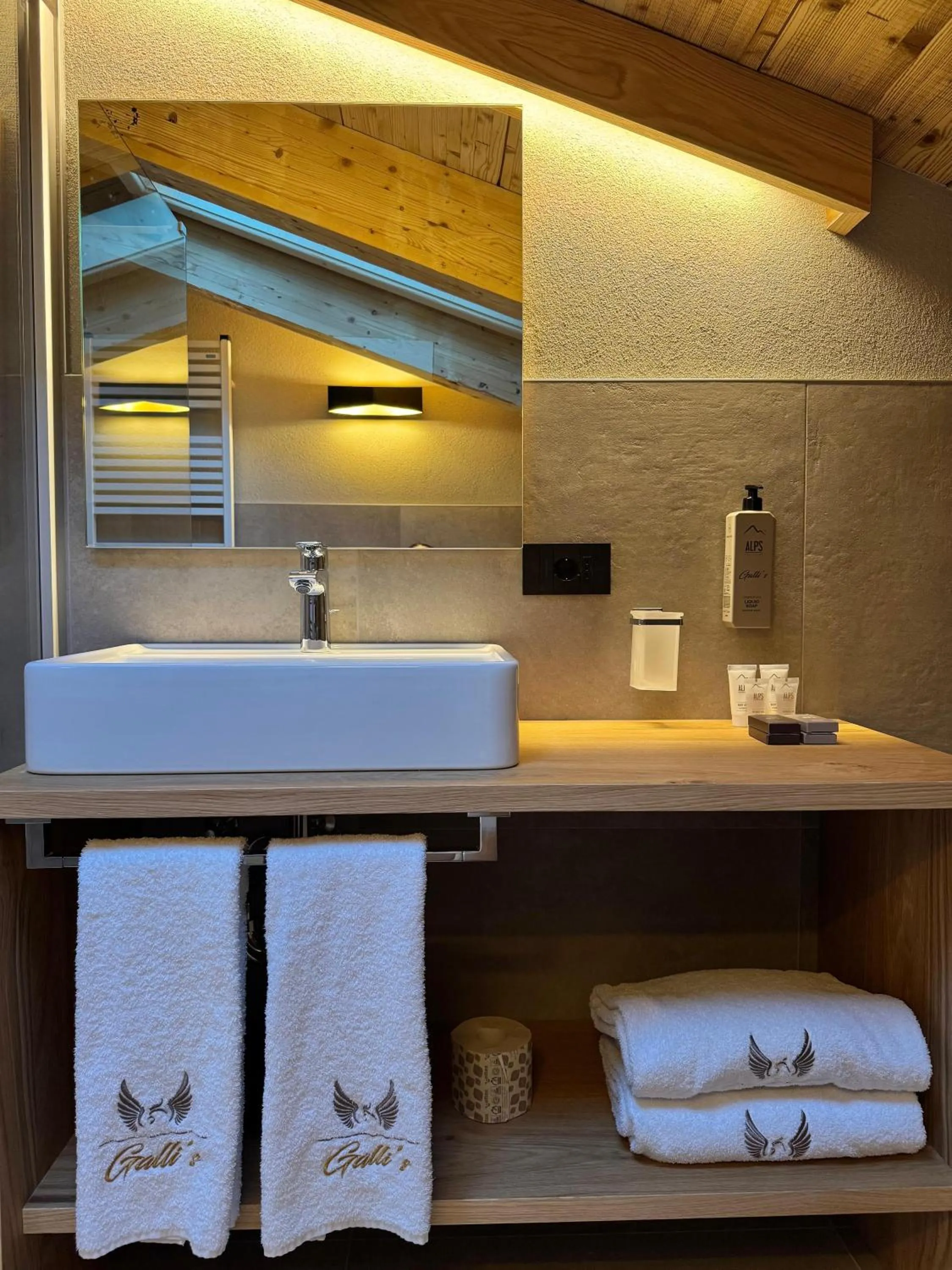 Bathroom in Hotel Galli's - Centro