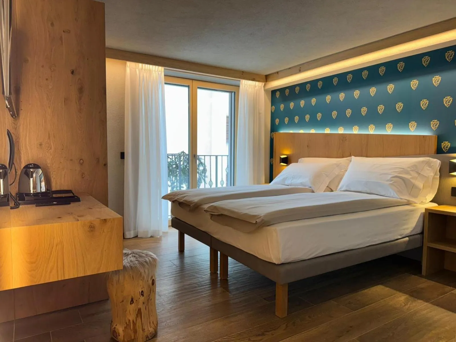 Bed in Hotel Galli's - Centro