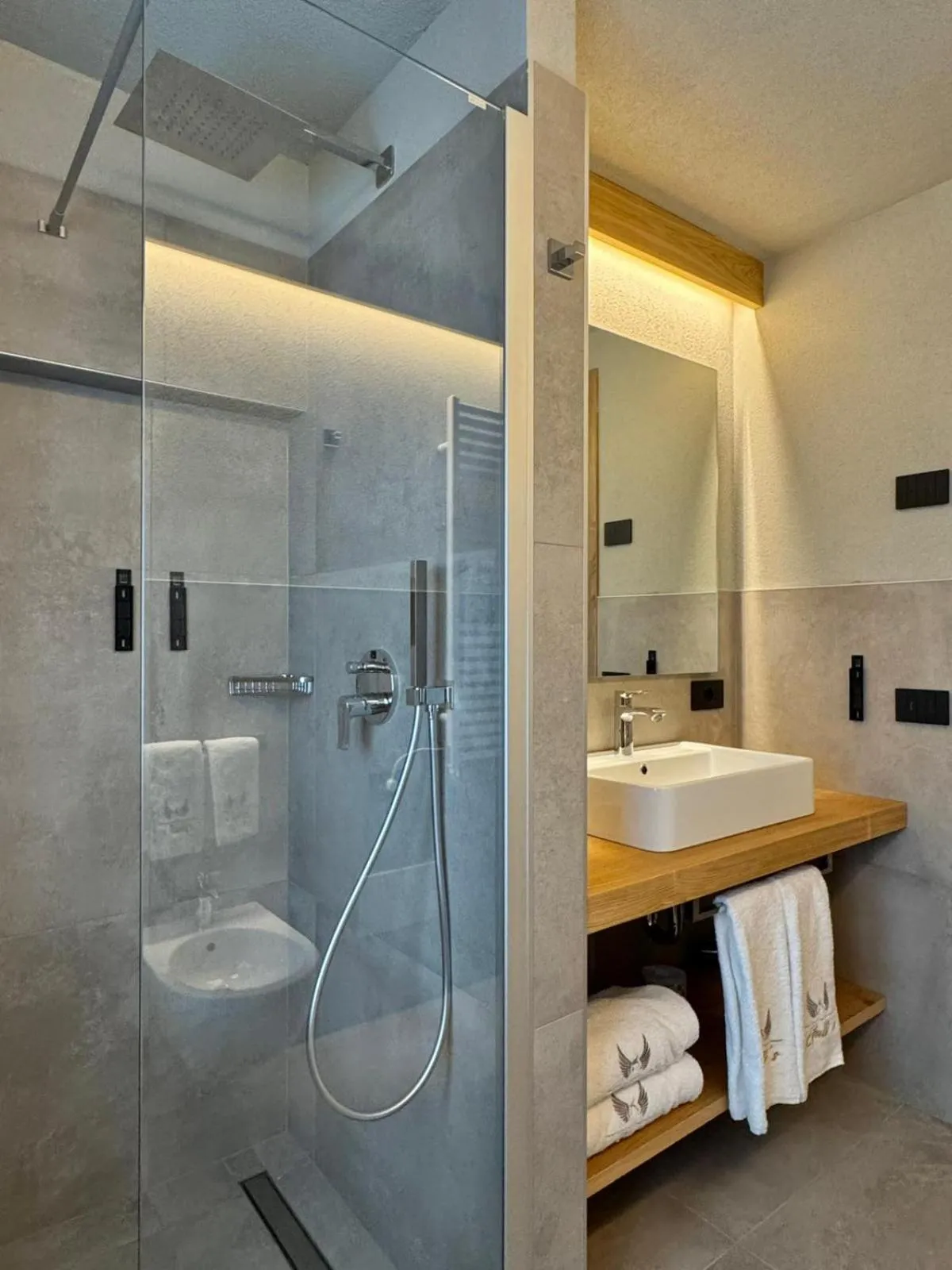 Shower in Hotel Galli's - Centro
