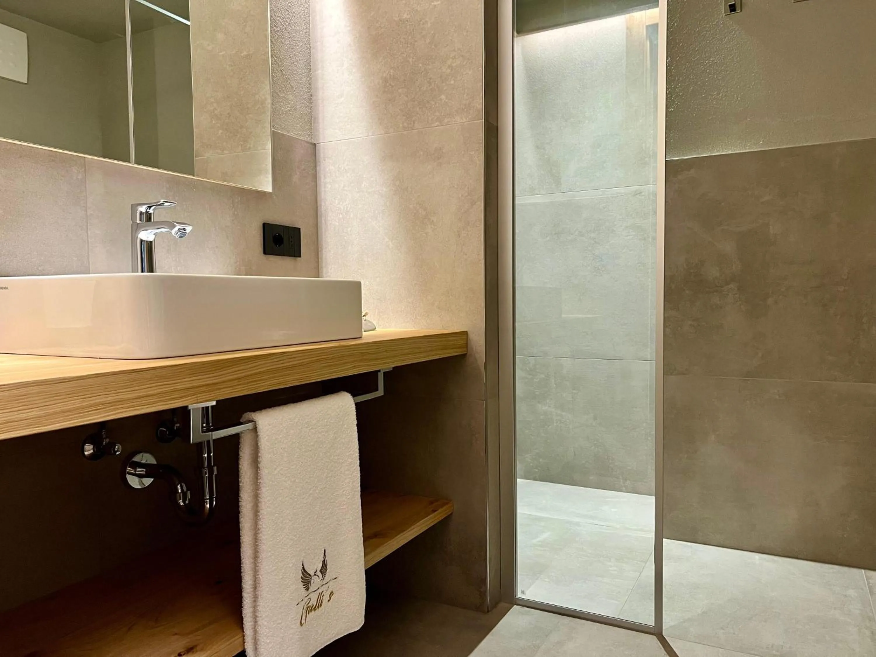 Shower in Hotel Galli's - Centro