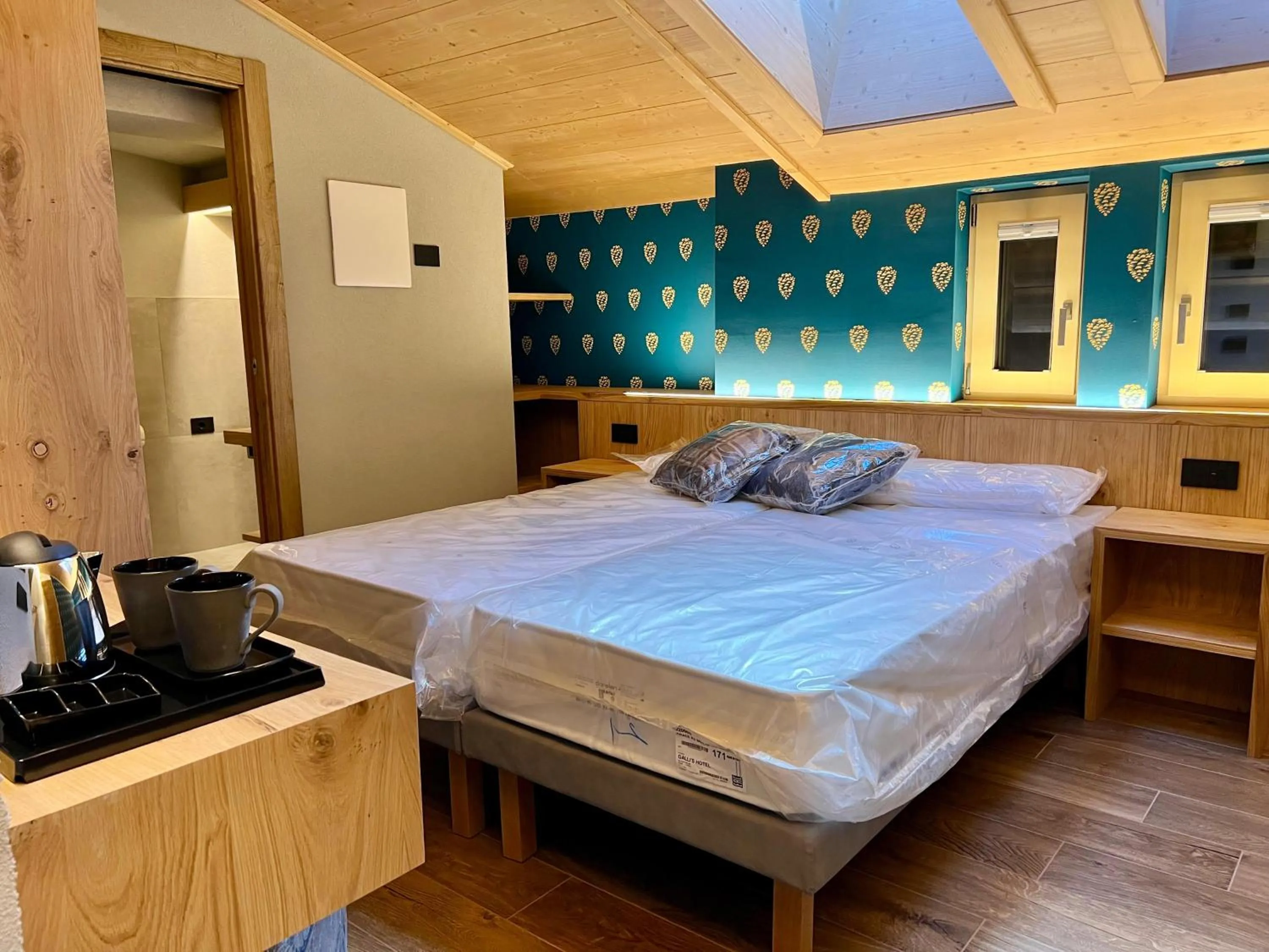 Bed in Hotel Galli's - Centro