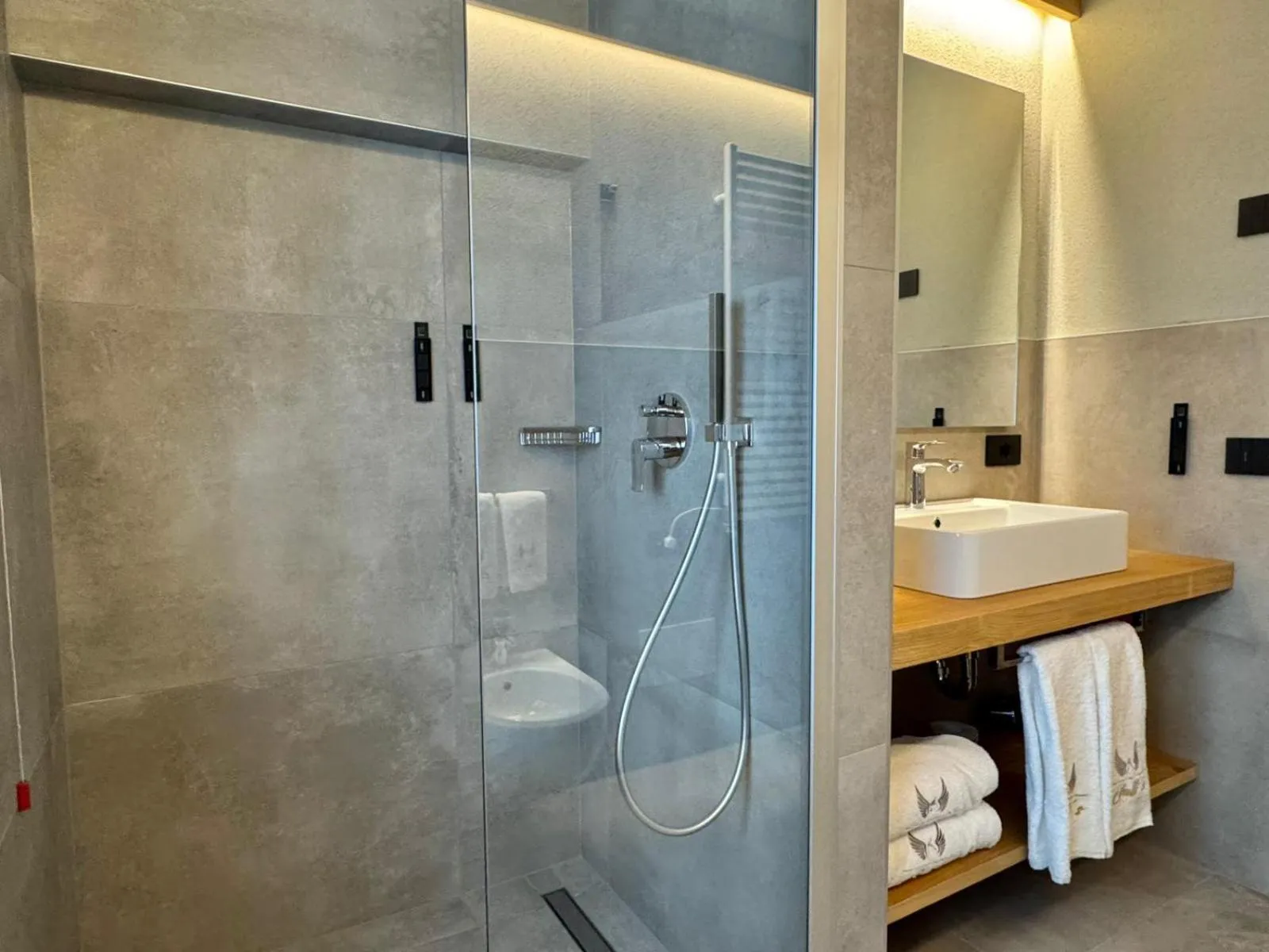 Shower in Hotel Galli's - Centro