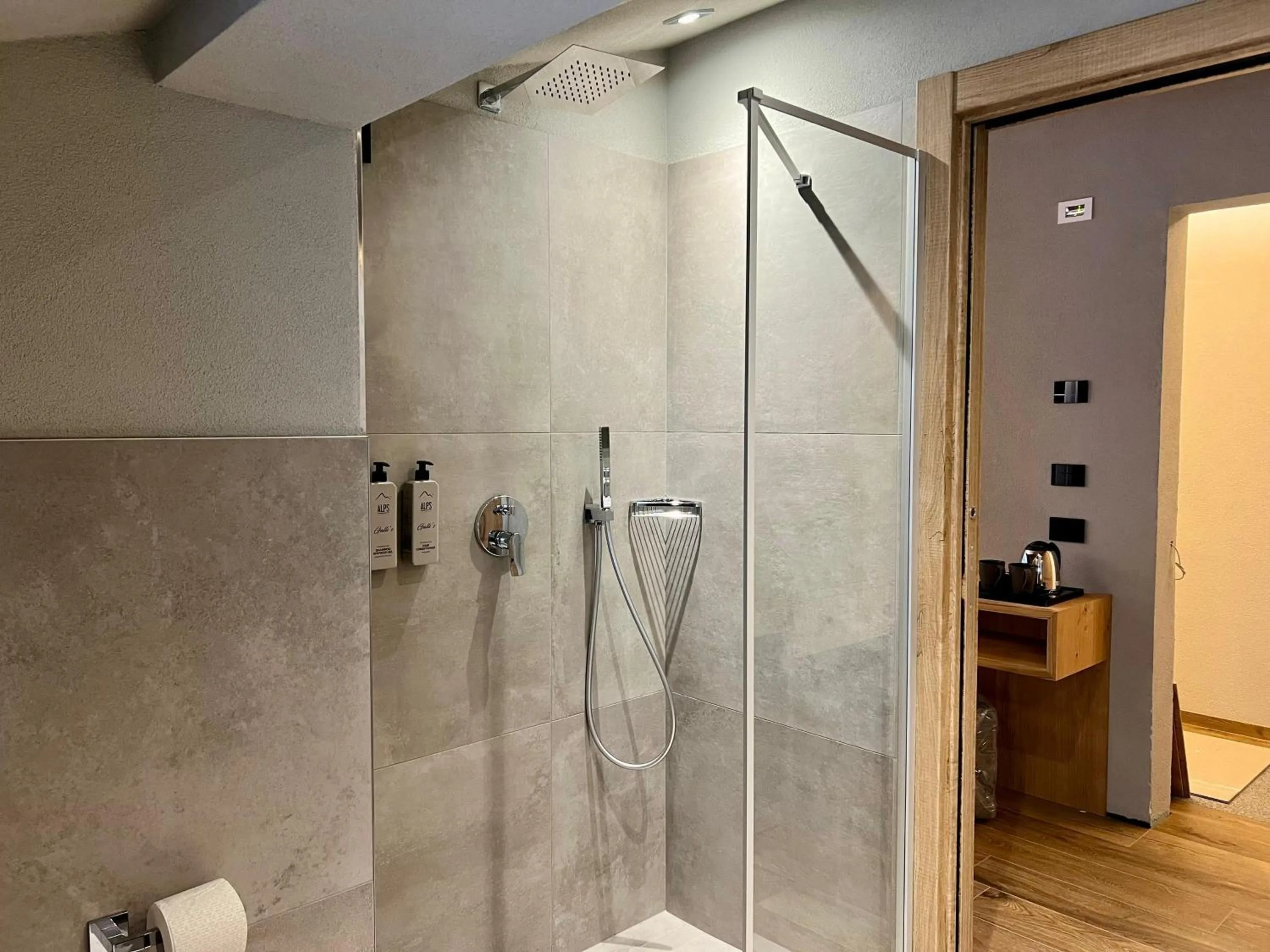 Shower in Hotel Galli's - Centro